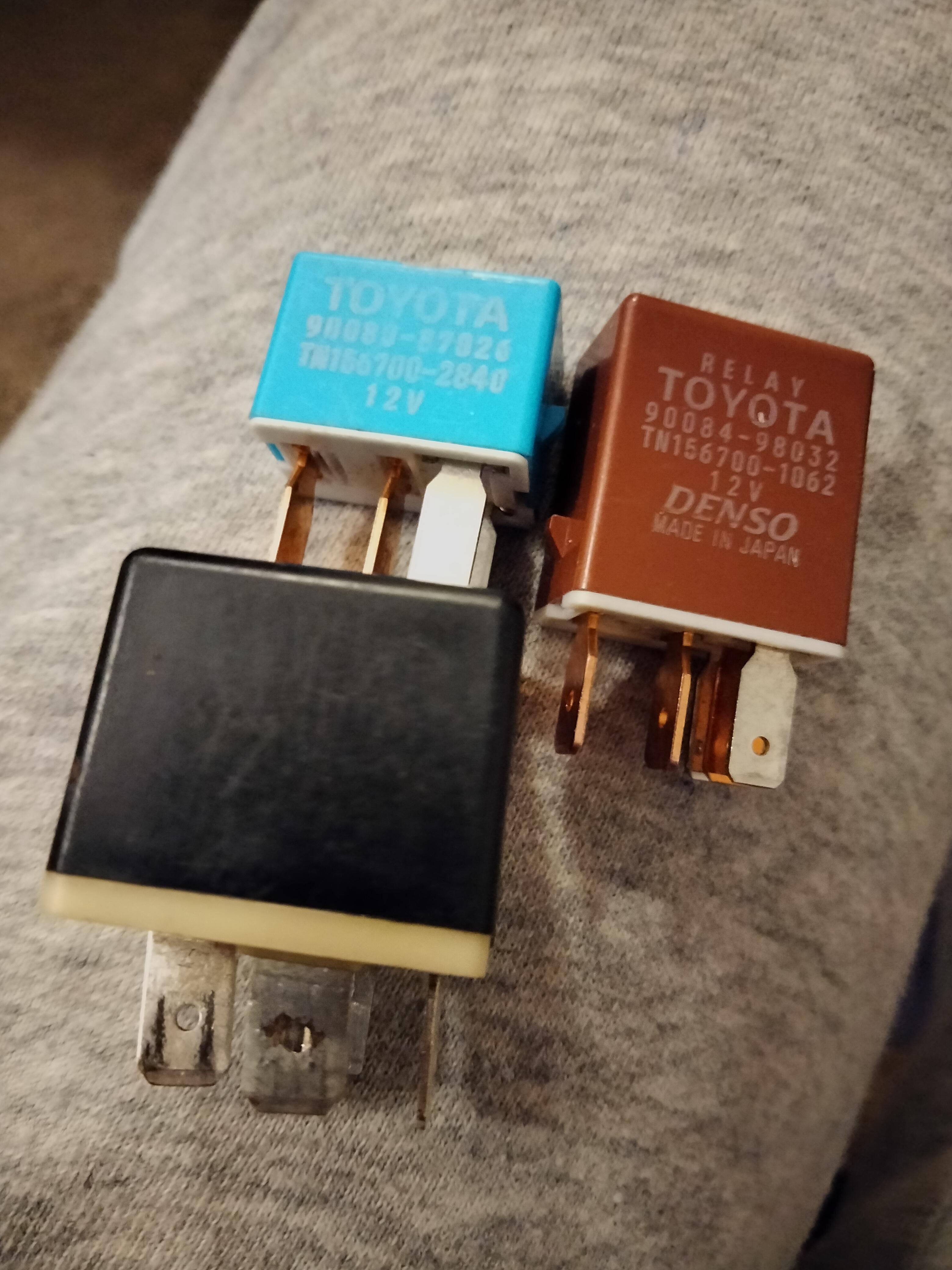 Stolen relays, need to complete my set. What are the minimum required
