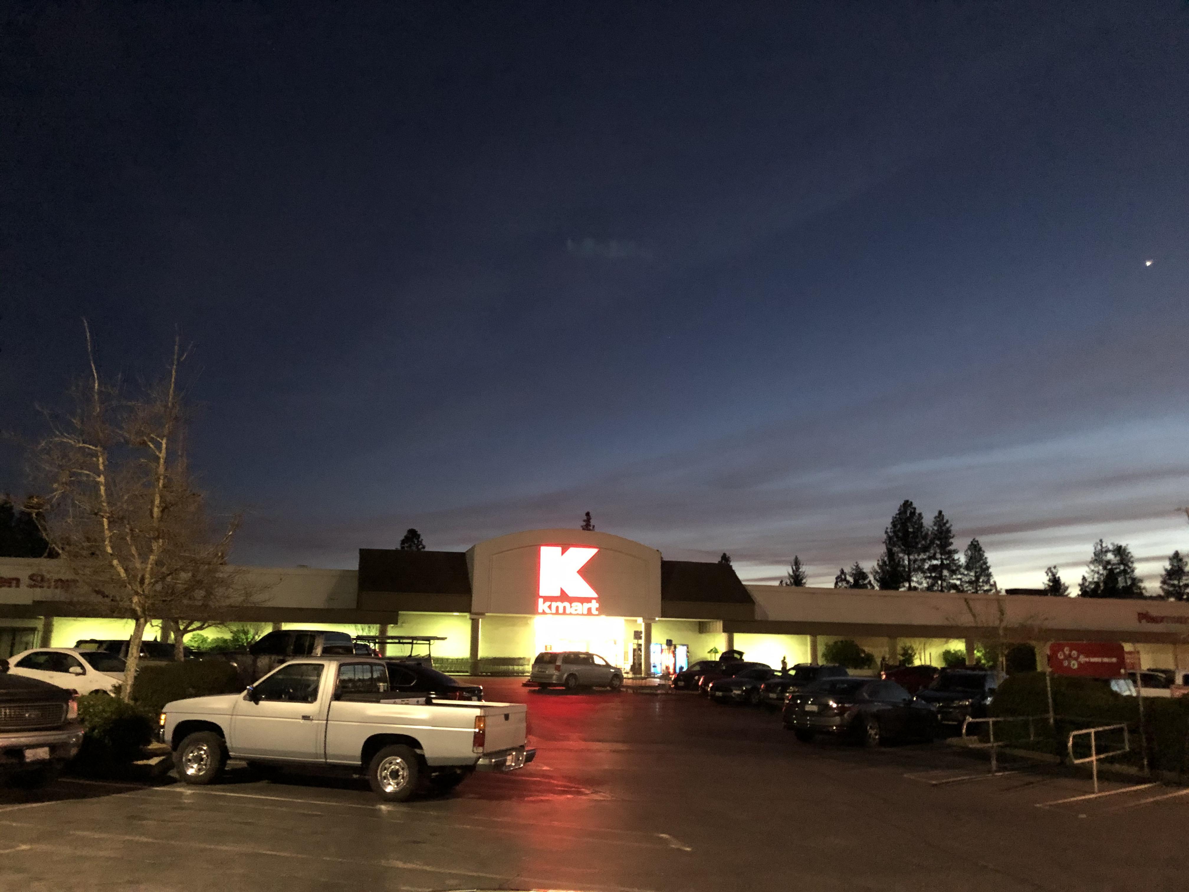 Grass Valley, CA. And it isn’t closing! Still has a pharmacy too. And