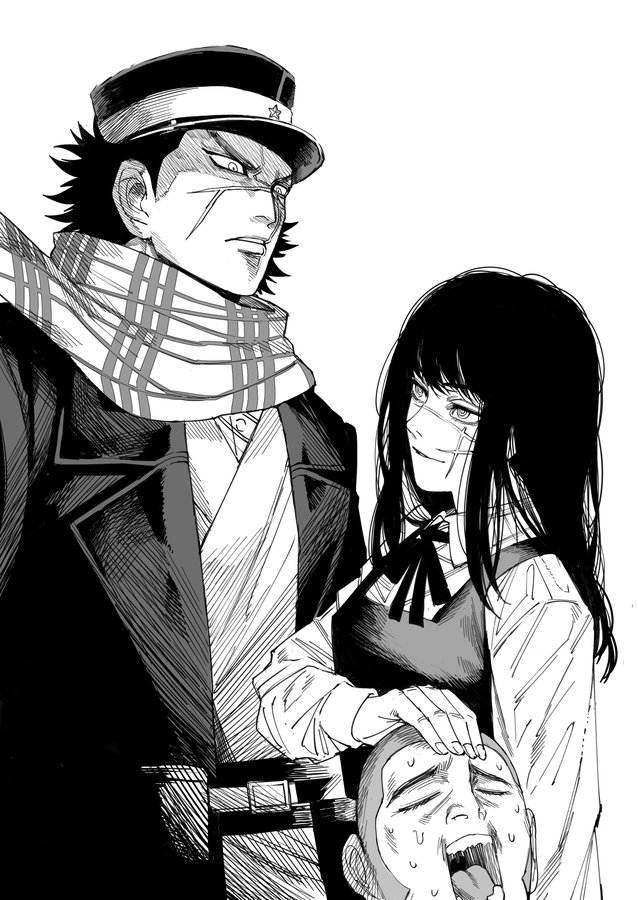 [ART] Sugimoto & Yoru by zzzankizero (Golden Kamuy, Chainsaw Man) r/MyReadingManga