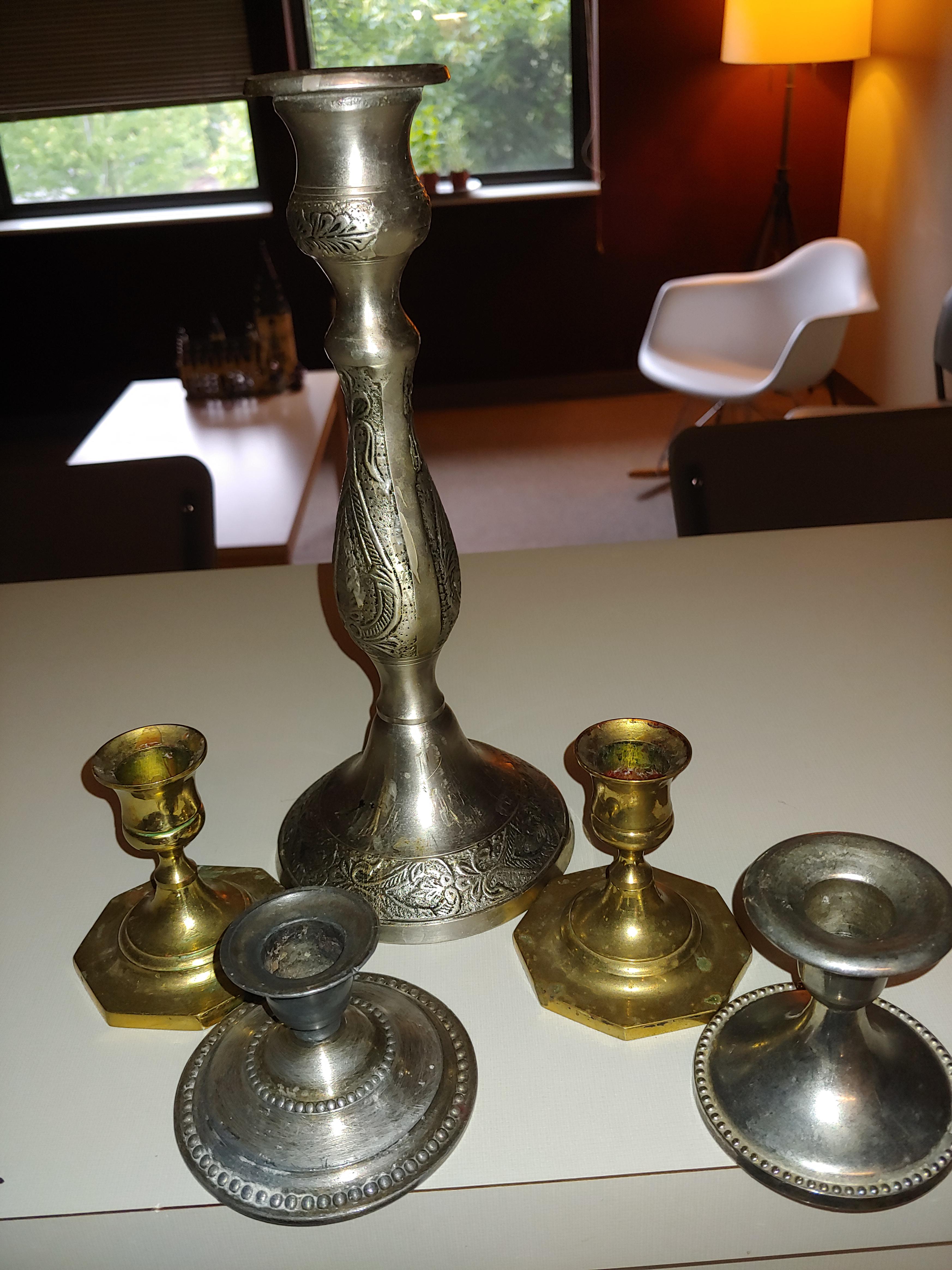 How to clean metal candleholders?? r/CleaningTips