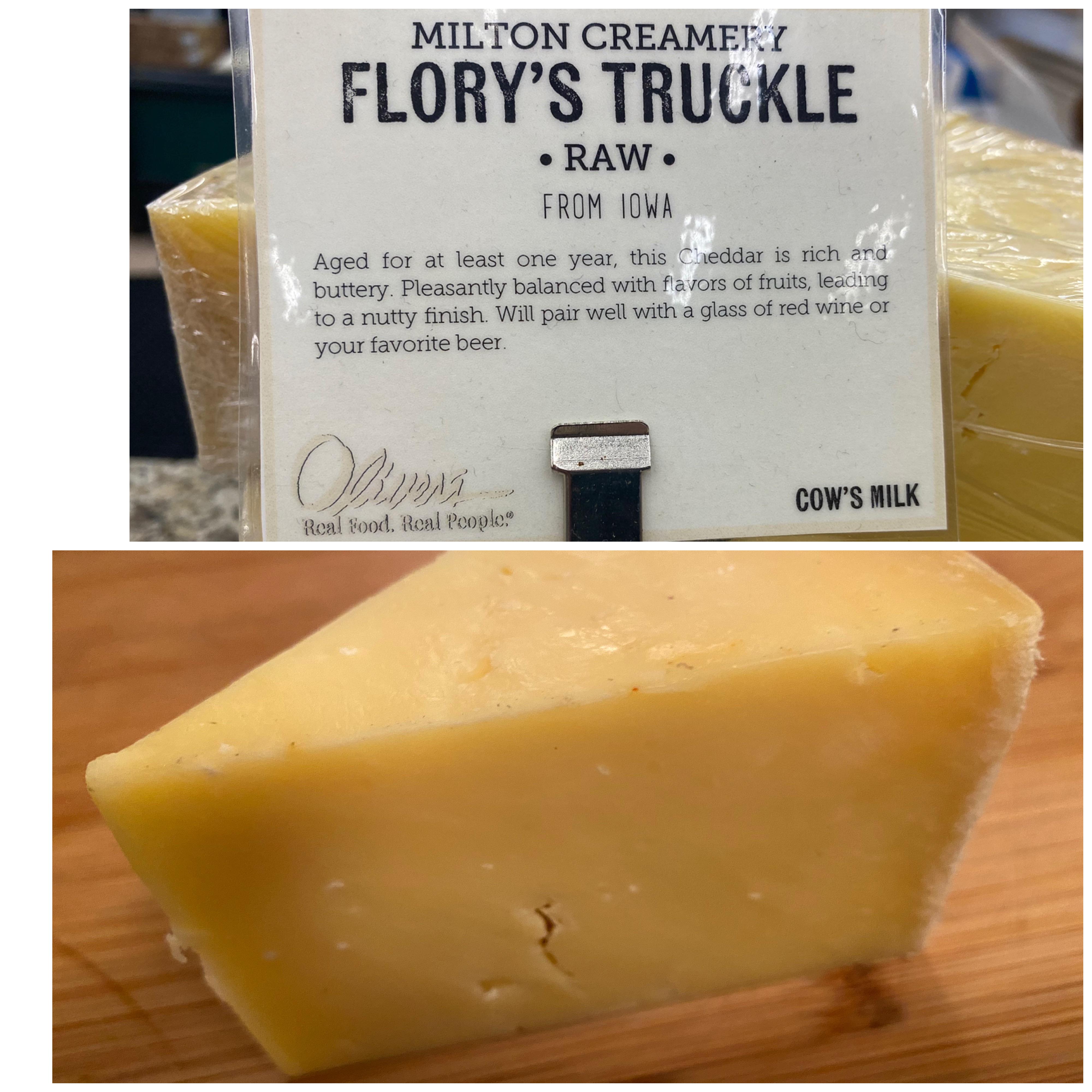 Flory’s Truckle Cheddar, Milton Iowa 🇺🇸 r/Cheese