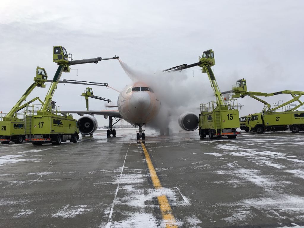 Vestergaard Beta aircraft deicing trucks r/specializedtools