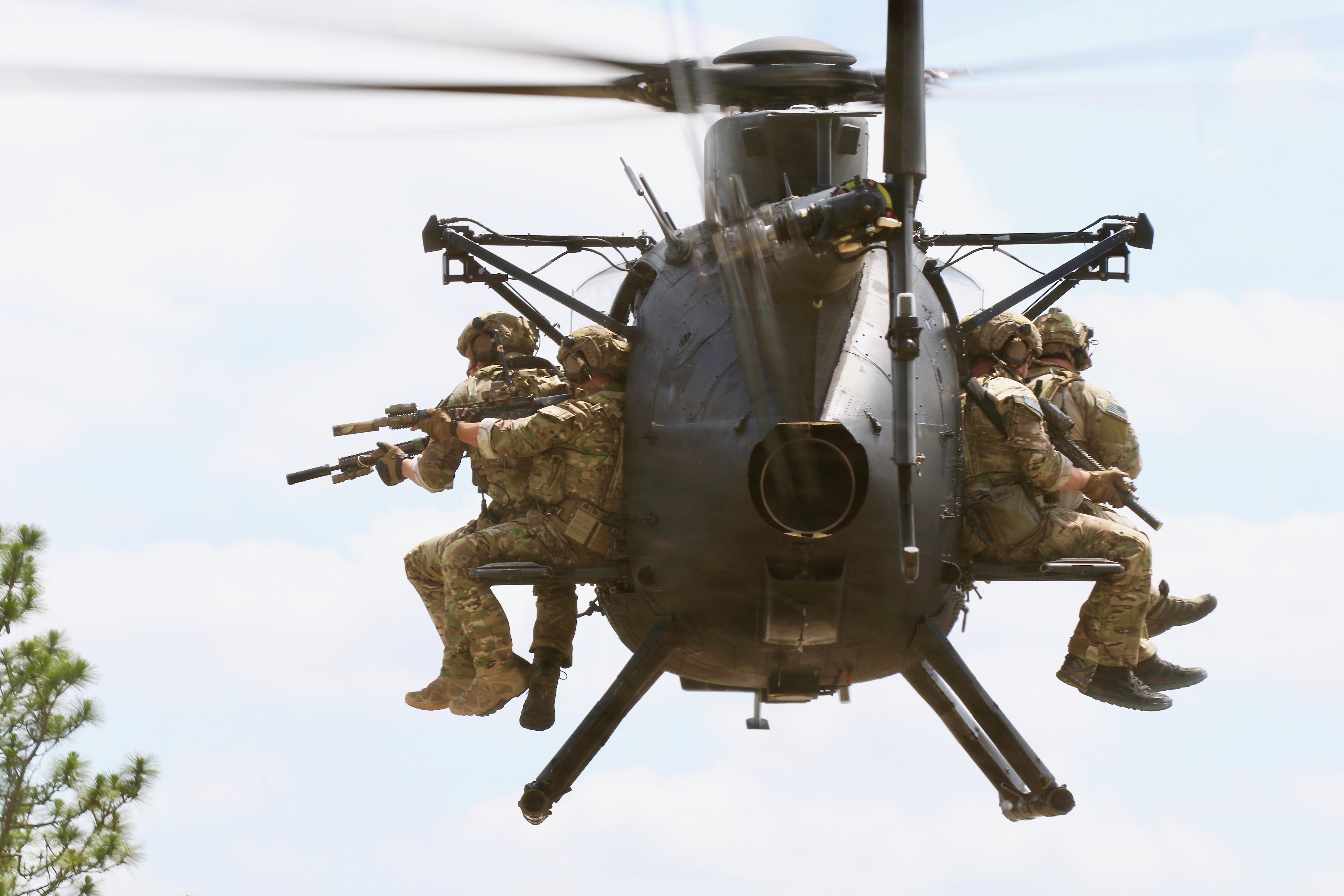 160th SOAR (A) Night Stalkers and 75th Ranger Regiment during 2018