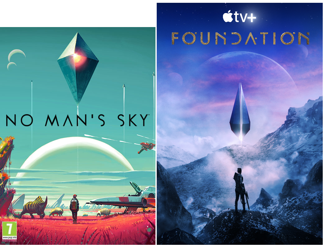 Foundation TV series poster looks familiar r/NoMansSkyTheGame