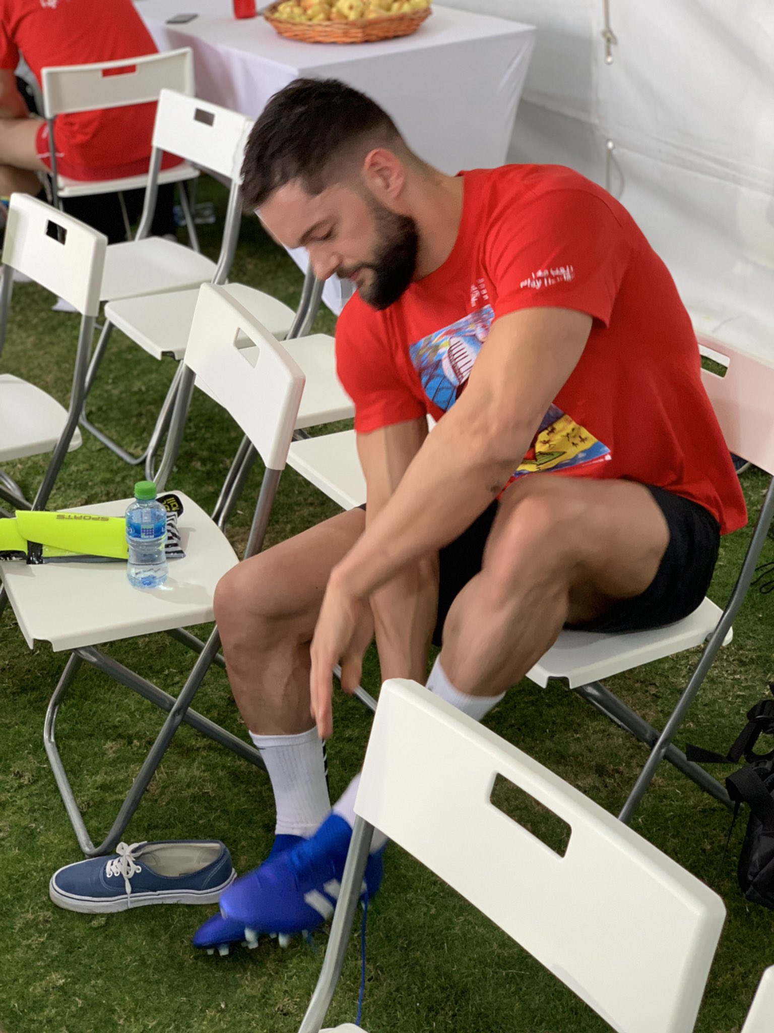 Finn in Soccer Gear r/WrestleWithThePackage