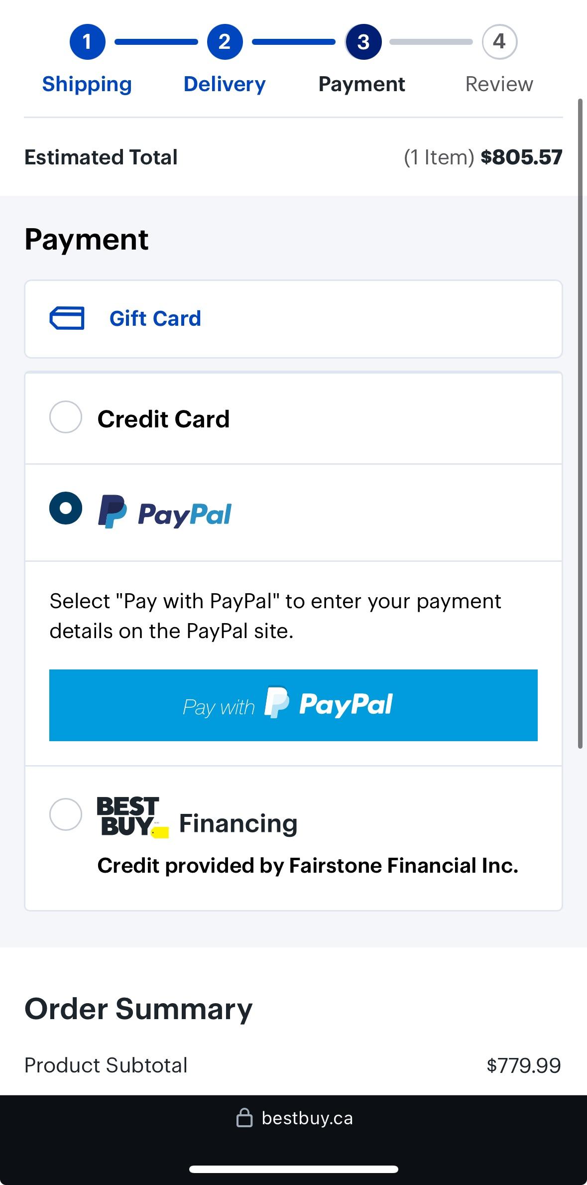 Where can I apply a discount code? r/Bestbuy