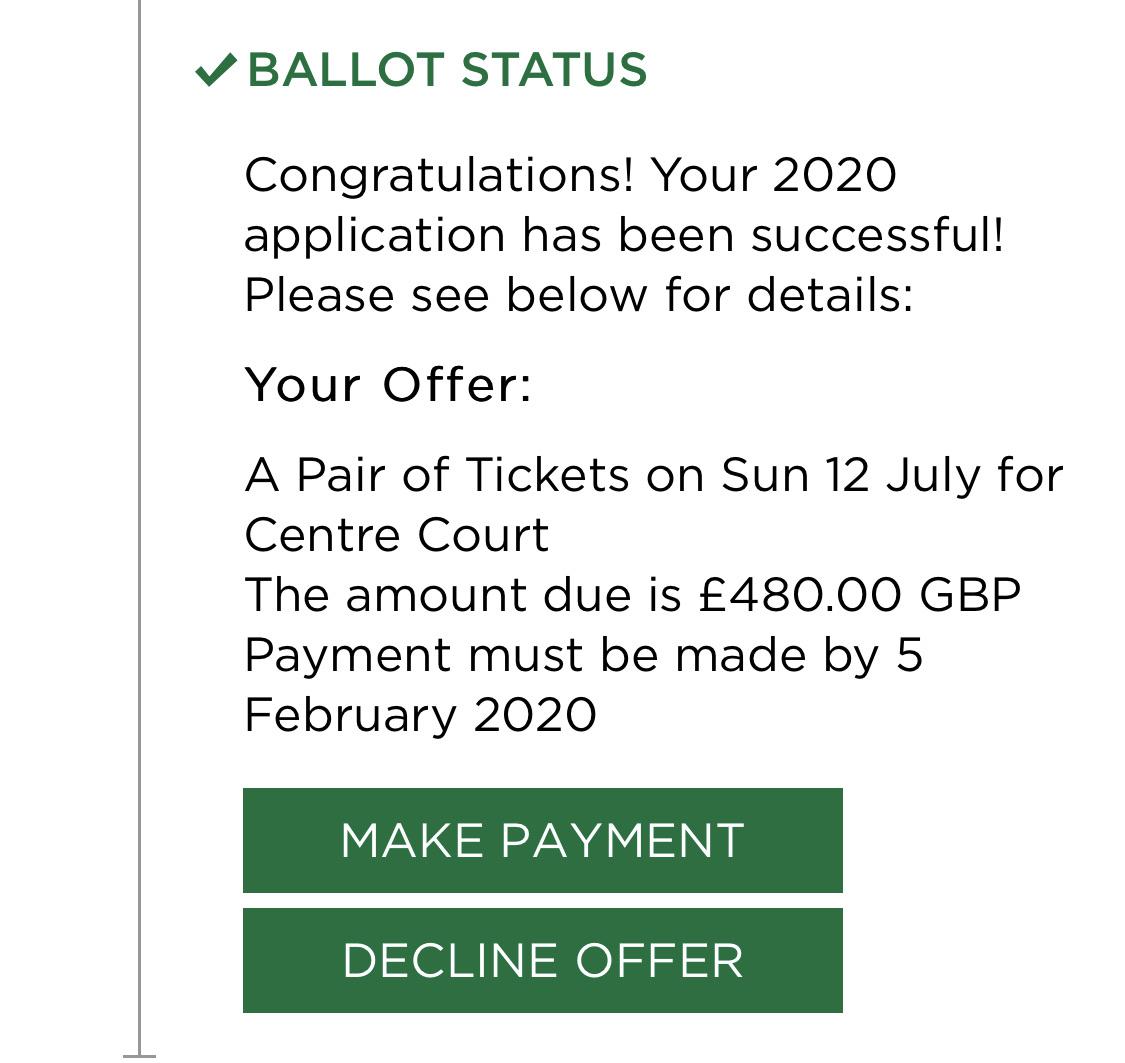 Big result from the Wimbledon ballot this year r/tennis