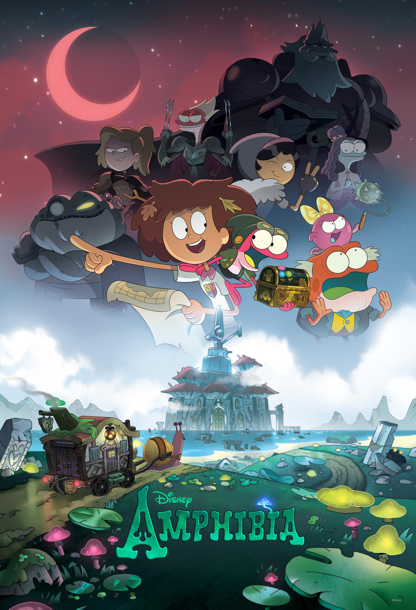 Here’s a brandnew Amphibia Season 2 poster in glorious HD! SPECULATE AWAY MY FROGGY FRIENDS r
