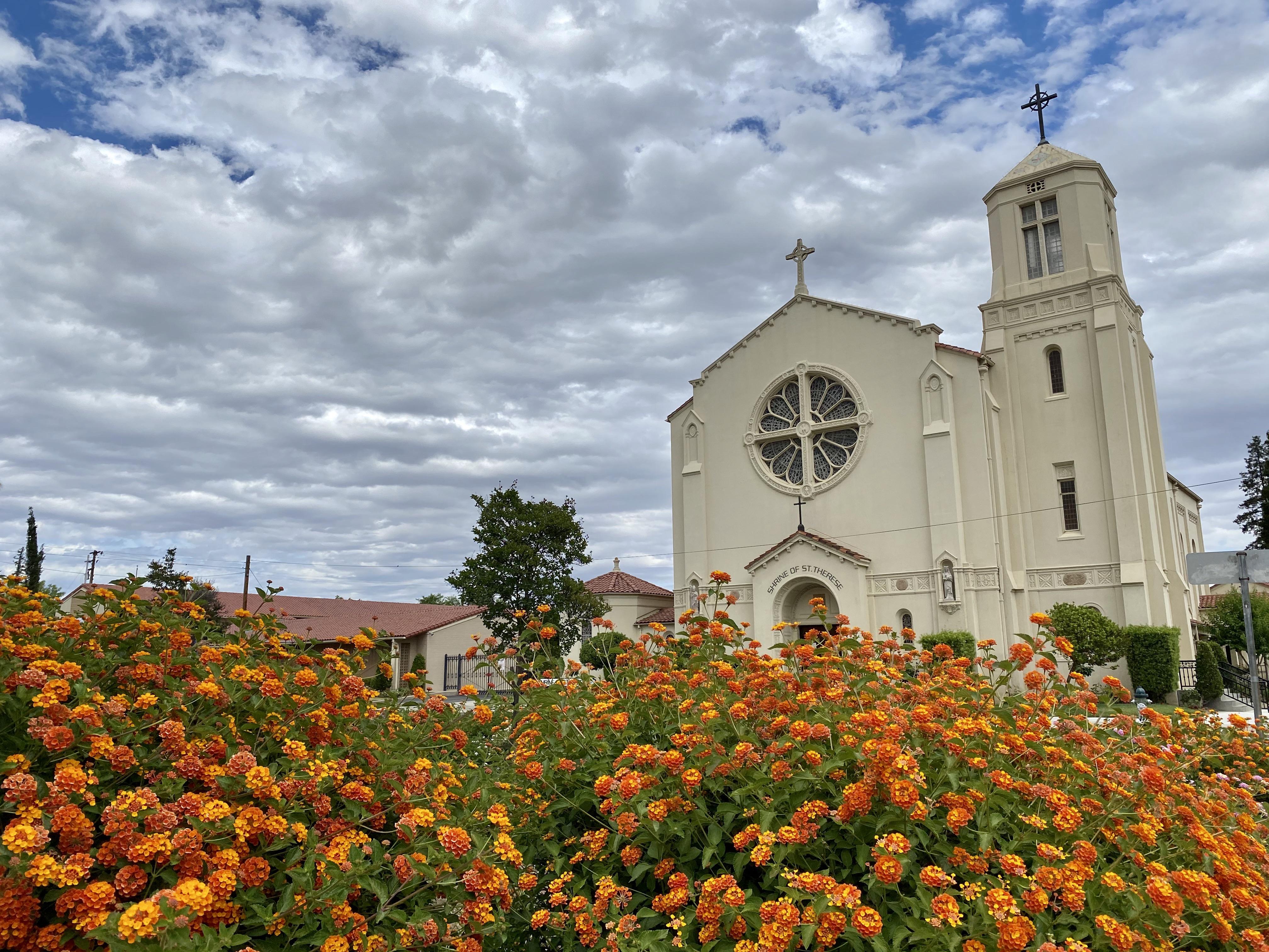 The Shrine of Saint Therese in Tower District. I walk by it almost