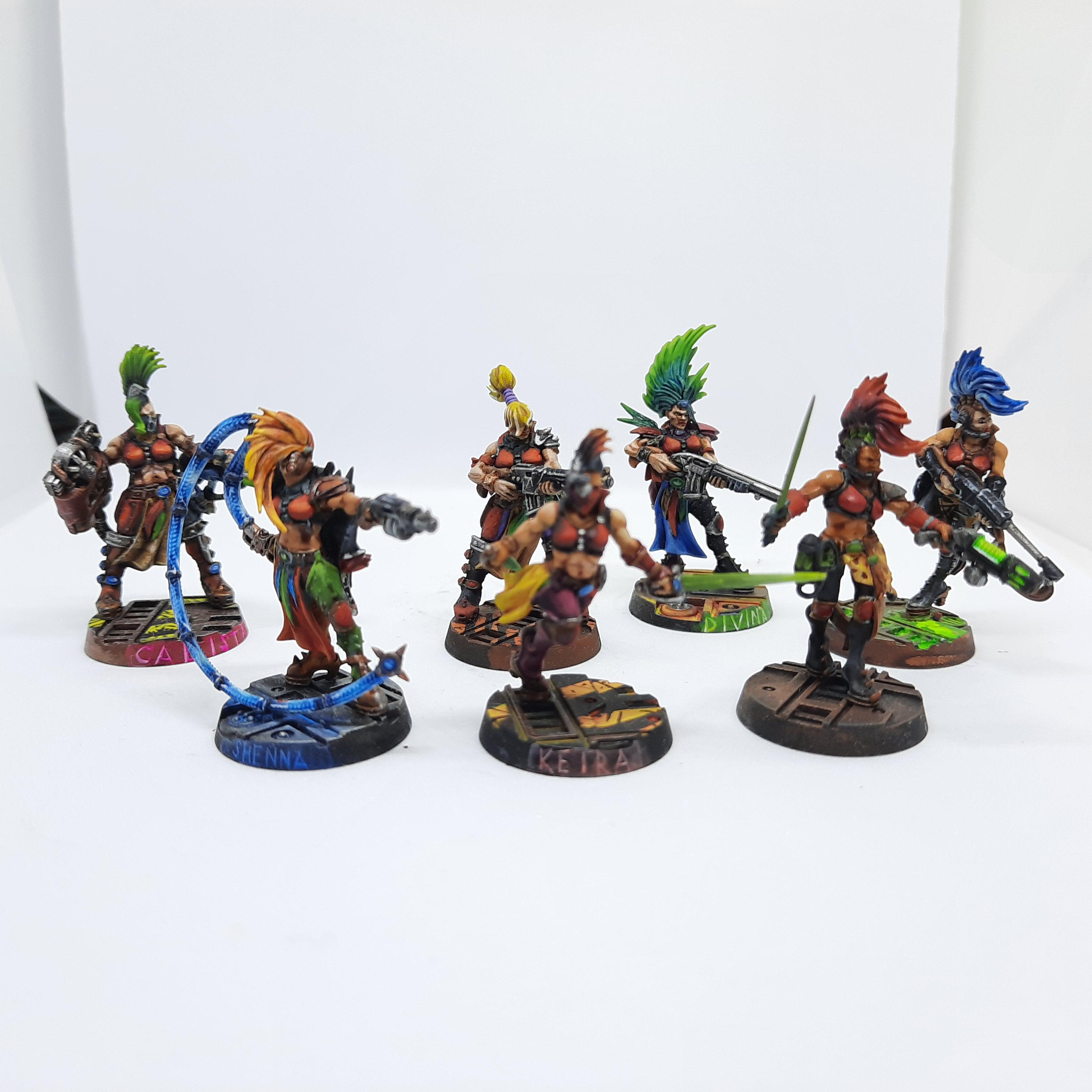 My gang called "poison claws", hope you like it r/necromunda