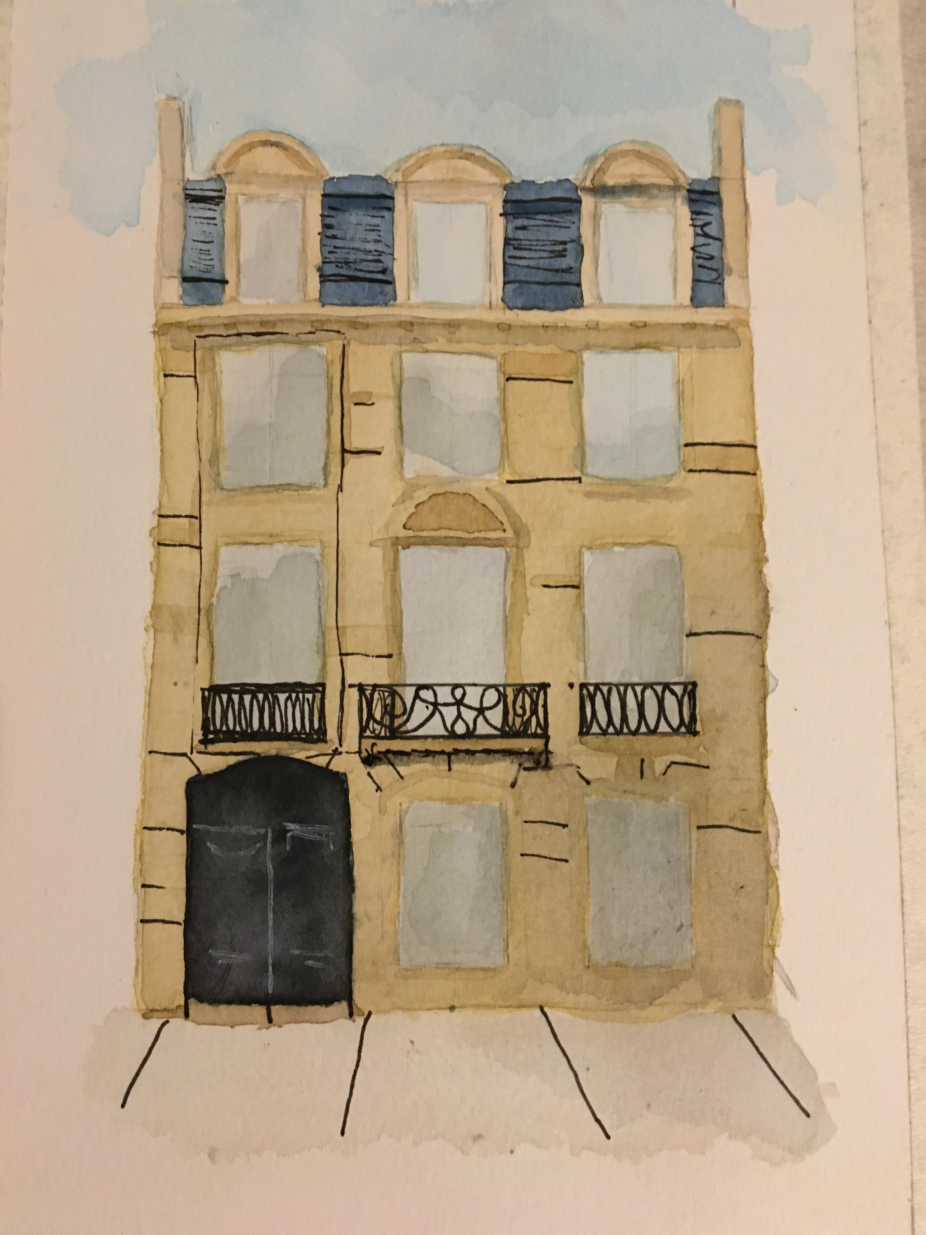 I already posted this, but I really want to know why my watercolor is