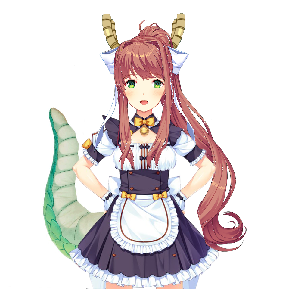 Main Character's Dragon Maid [Monika As A Dragon Maid] DDLC