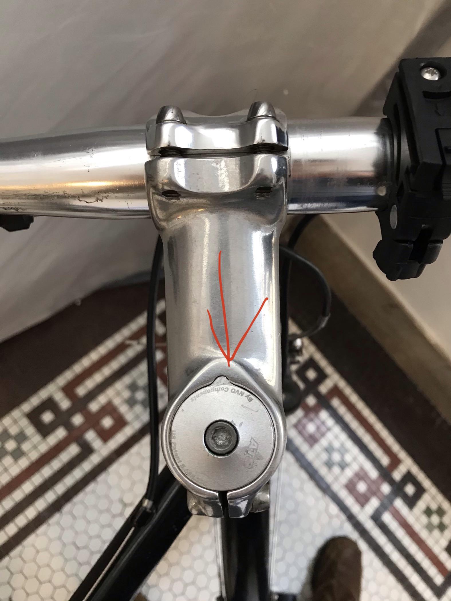 What’s going on with my steerer tube? r/bikewrench