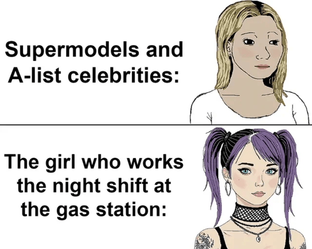 Maybe the celeb parks at the gas station late at night? r/GatekeepingYuri