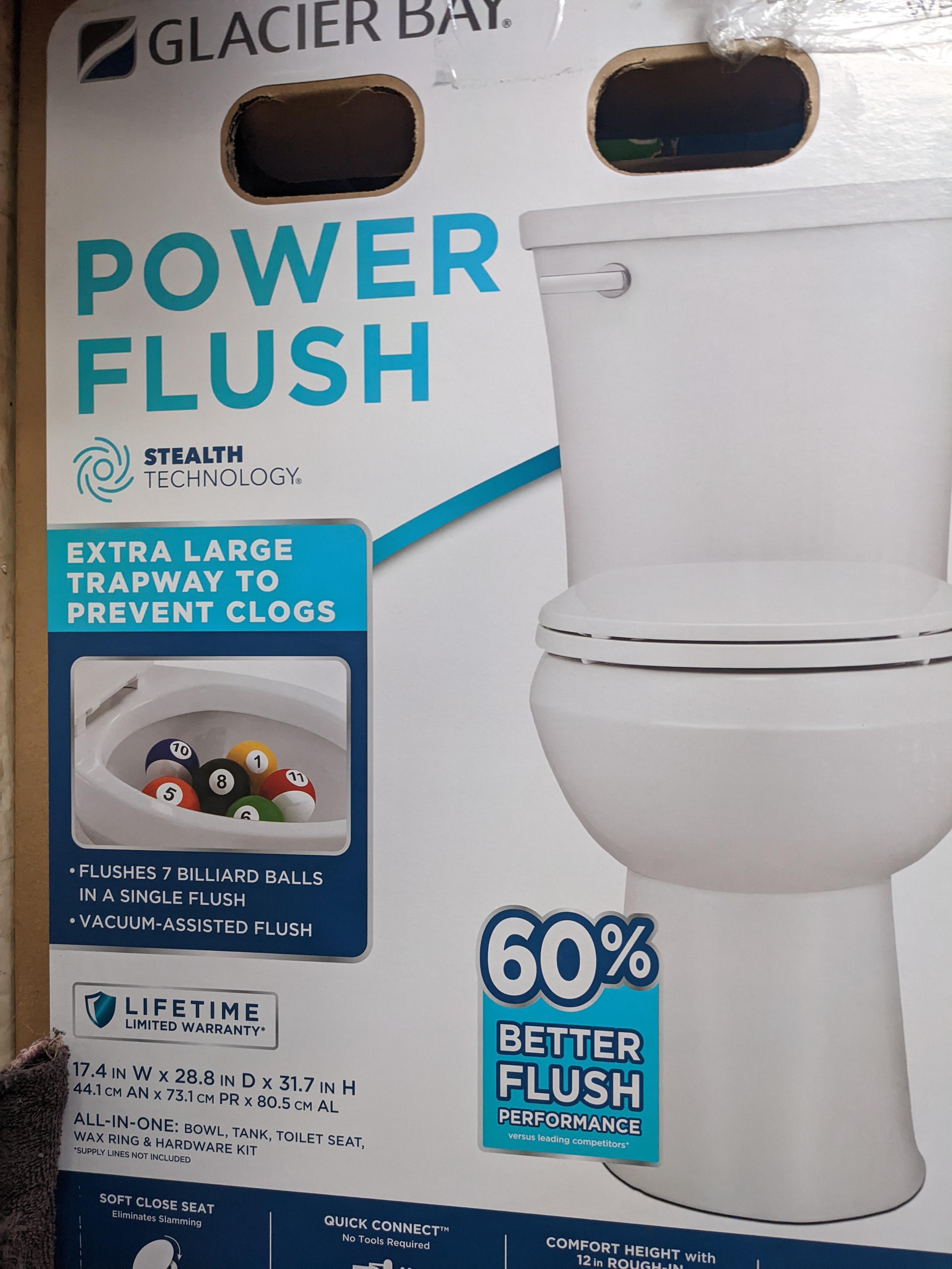 A joke toilet just for billiard balls? IThinkYouShouldLeave