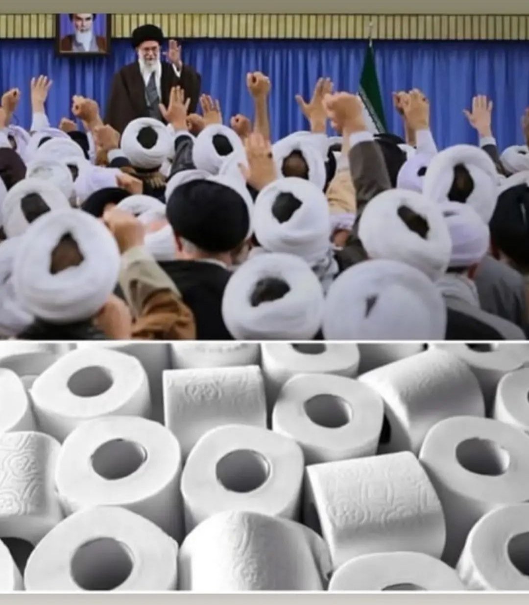 No toilet paper shortage after the revolution r/NewIran