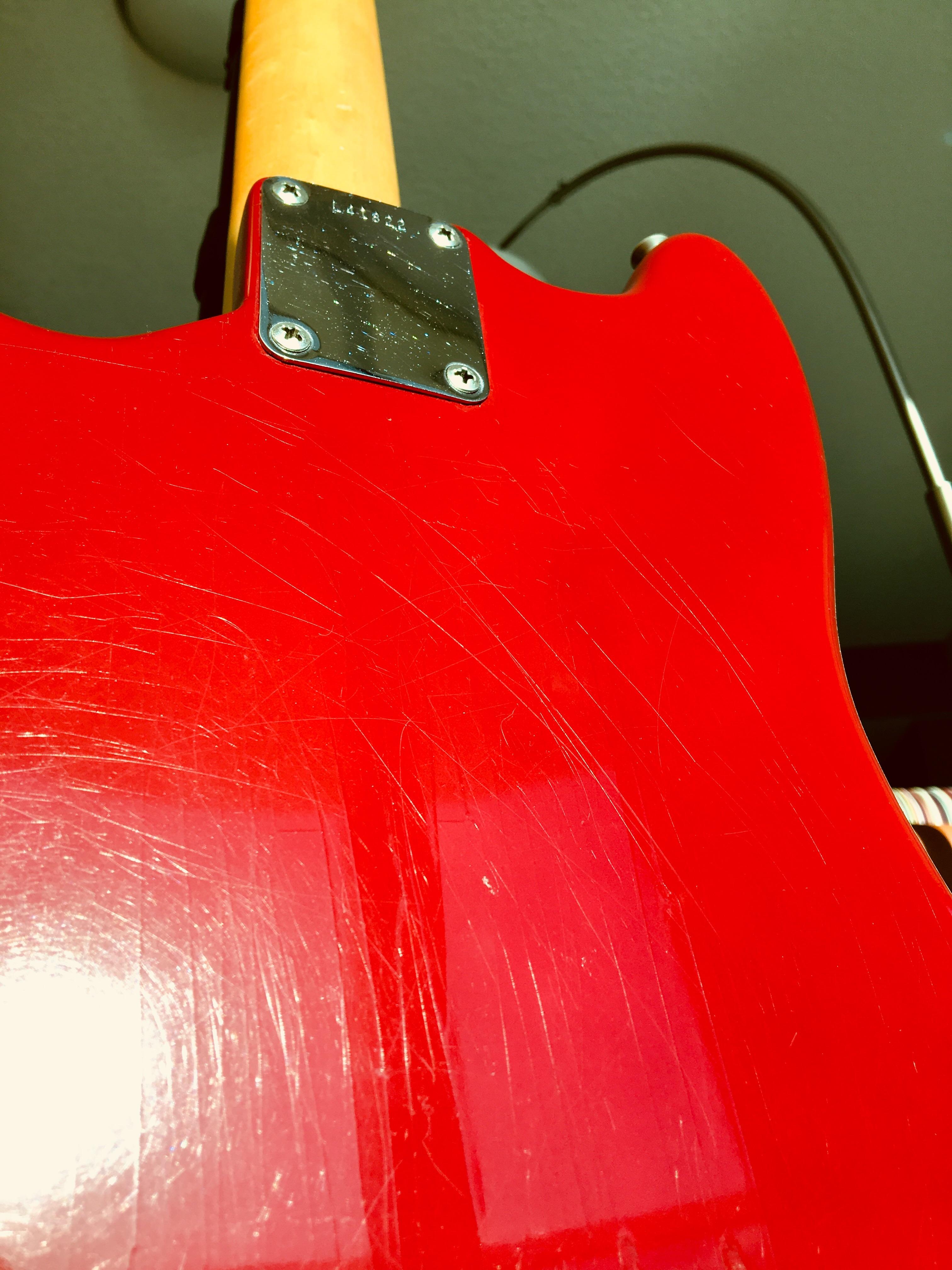 Wondering why early 60’s fender bodies are so light? Older, well dried