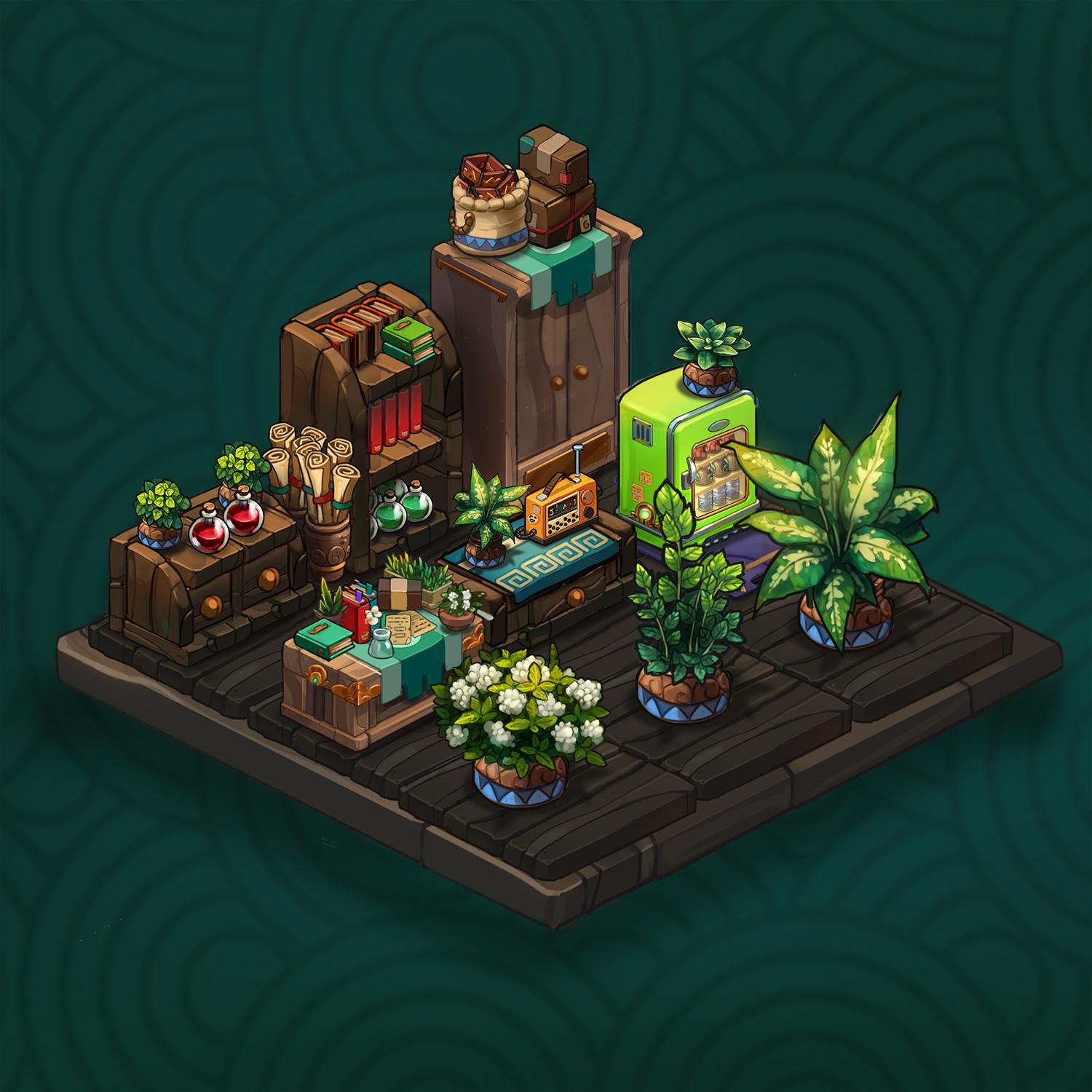 We're adding more furnitures to our Tiny Shop game! I love drawing them