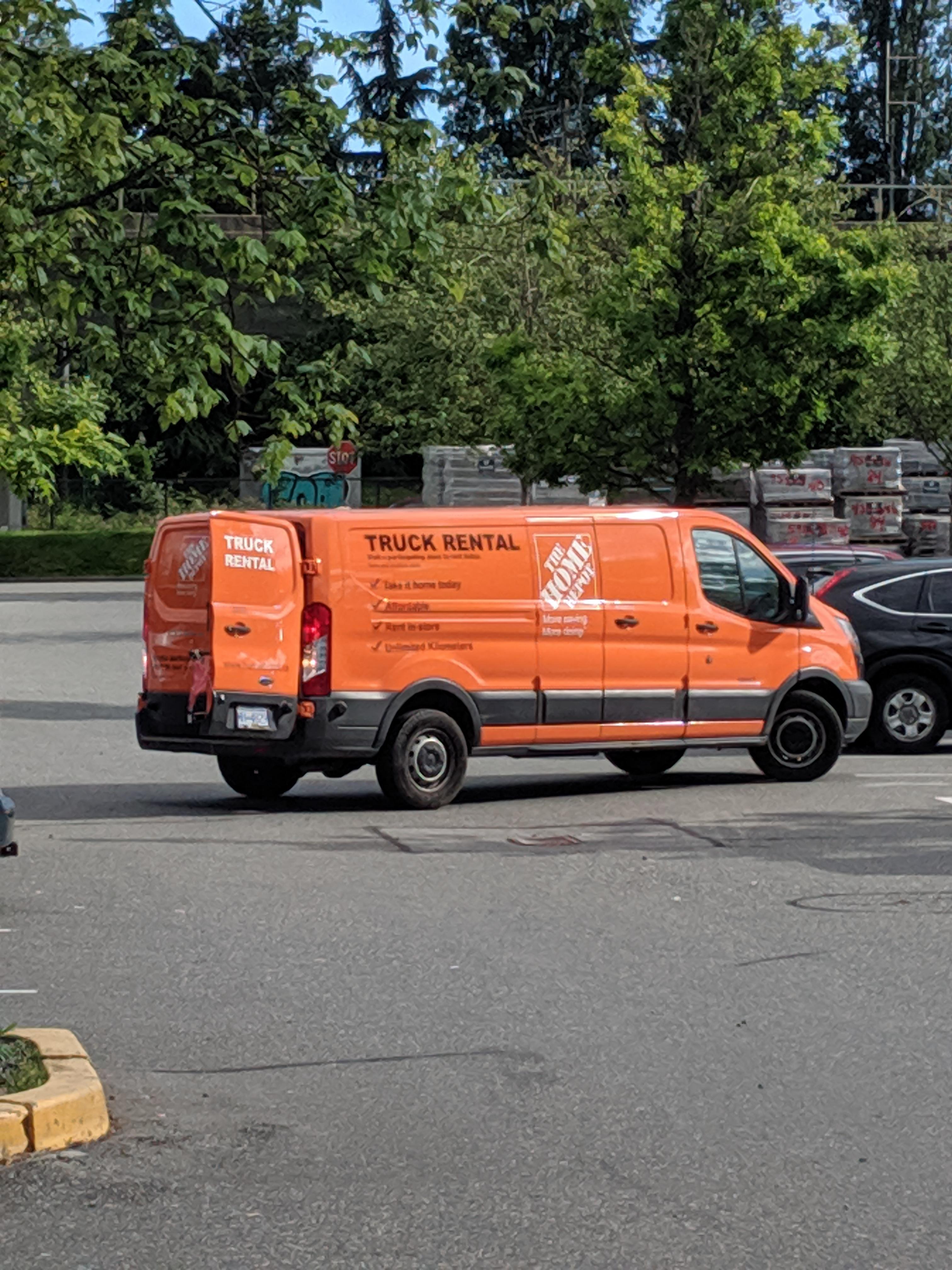 Found this in the parking lot today, told our loader to throw it out