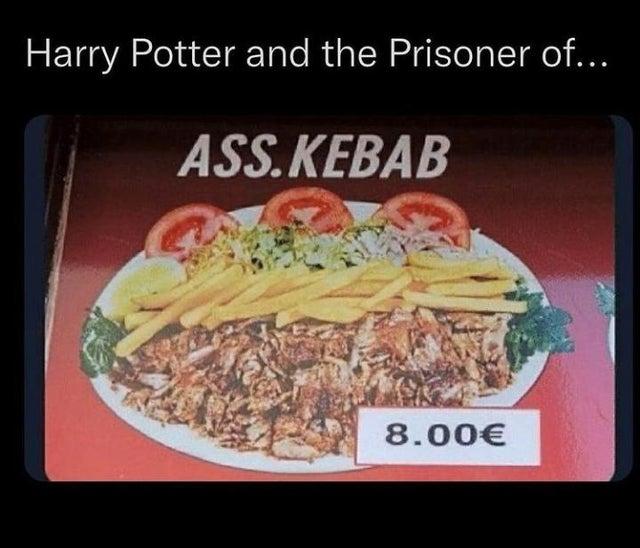 Harry potter and the ass kebab r/Funnypics