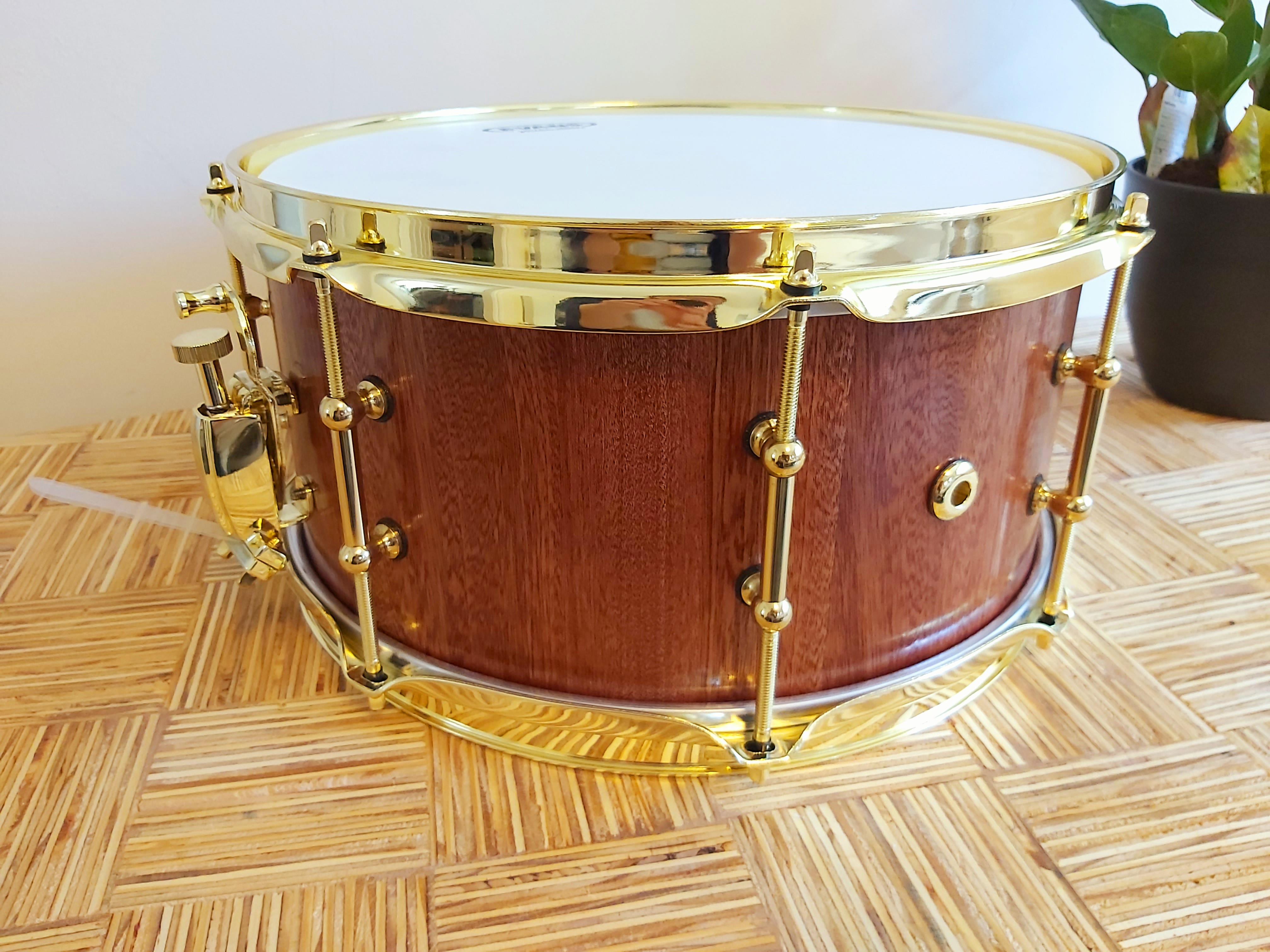 Just finished making my first snare drum. Inspired by a post I saw here