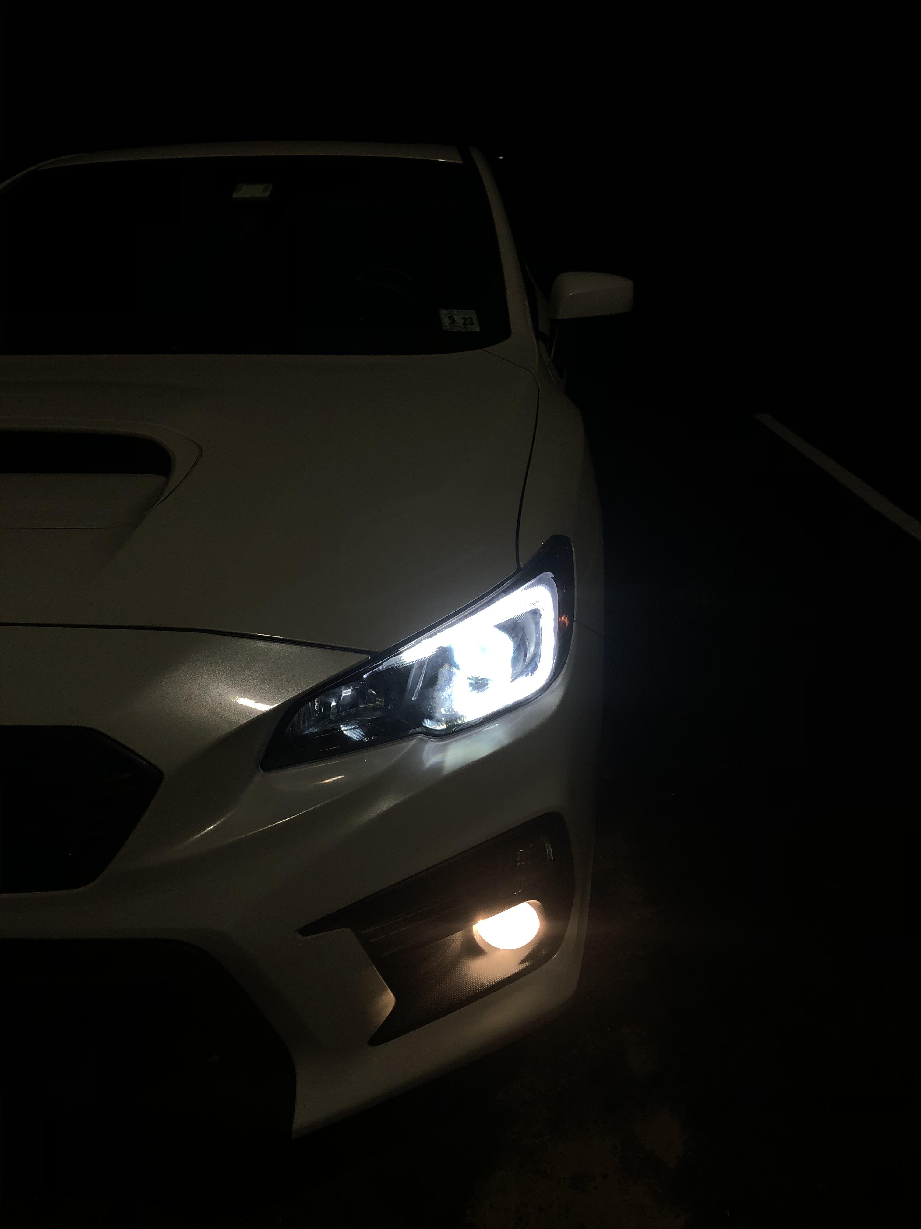 Finally got around doing diode dynamics c-lights, LED bulbs and black