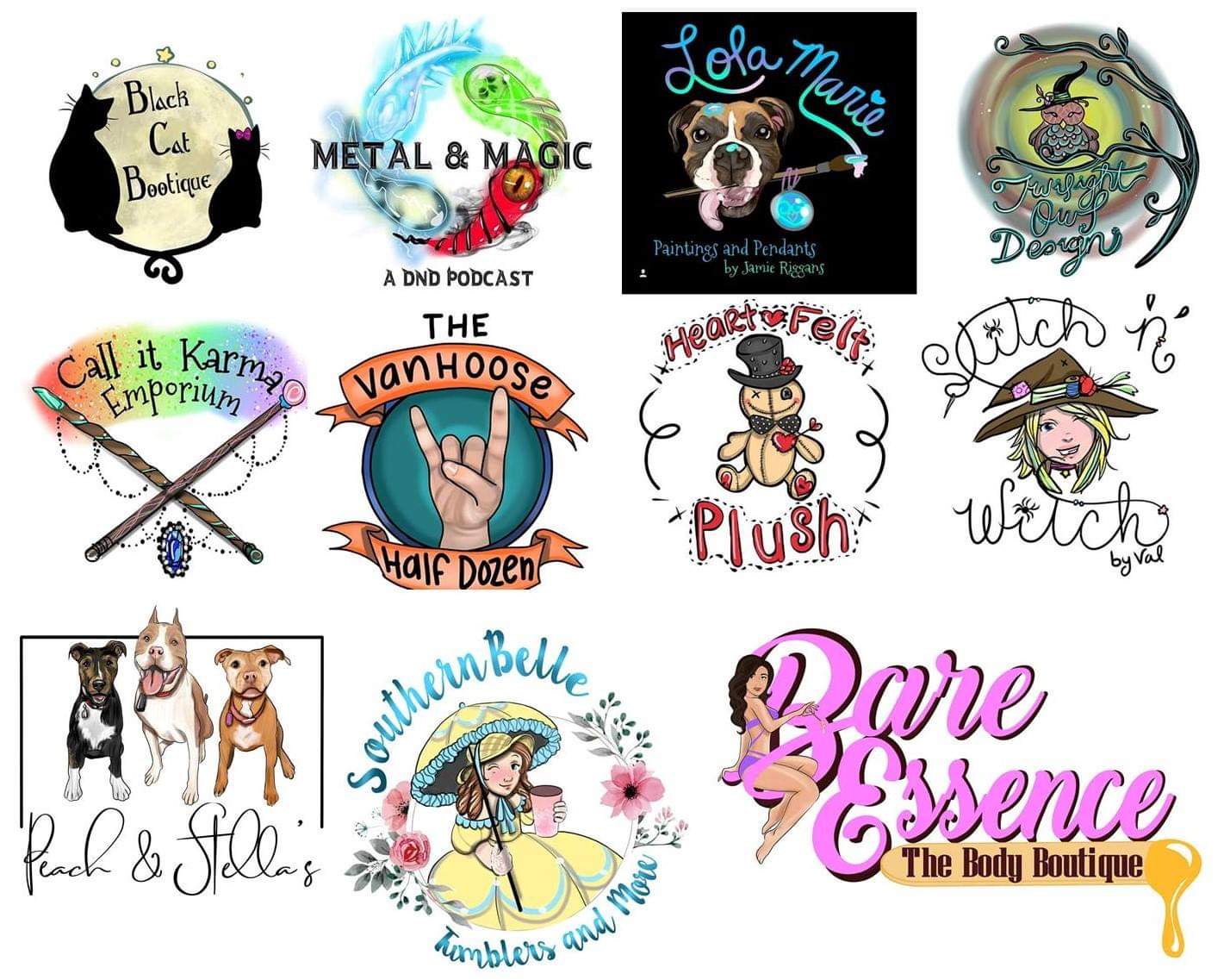 [ARTIST FOR HIRE] I'll illustrate your custom logo design. r/artstore