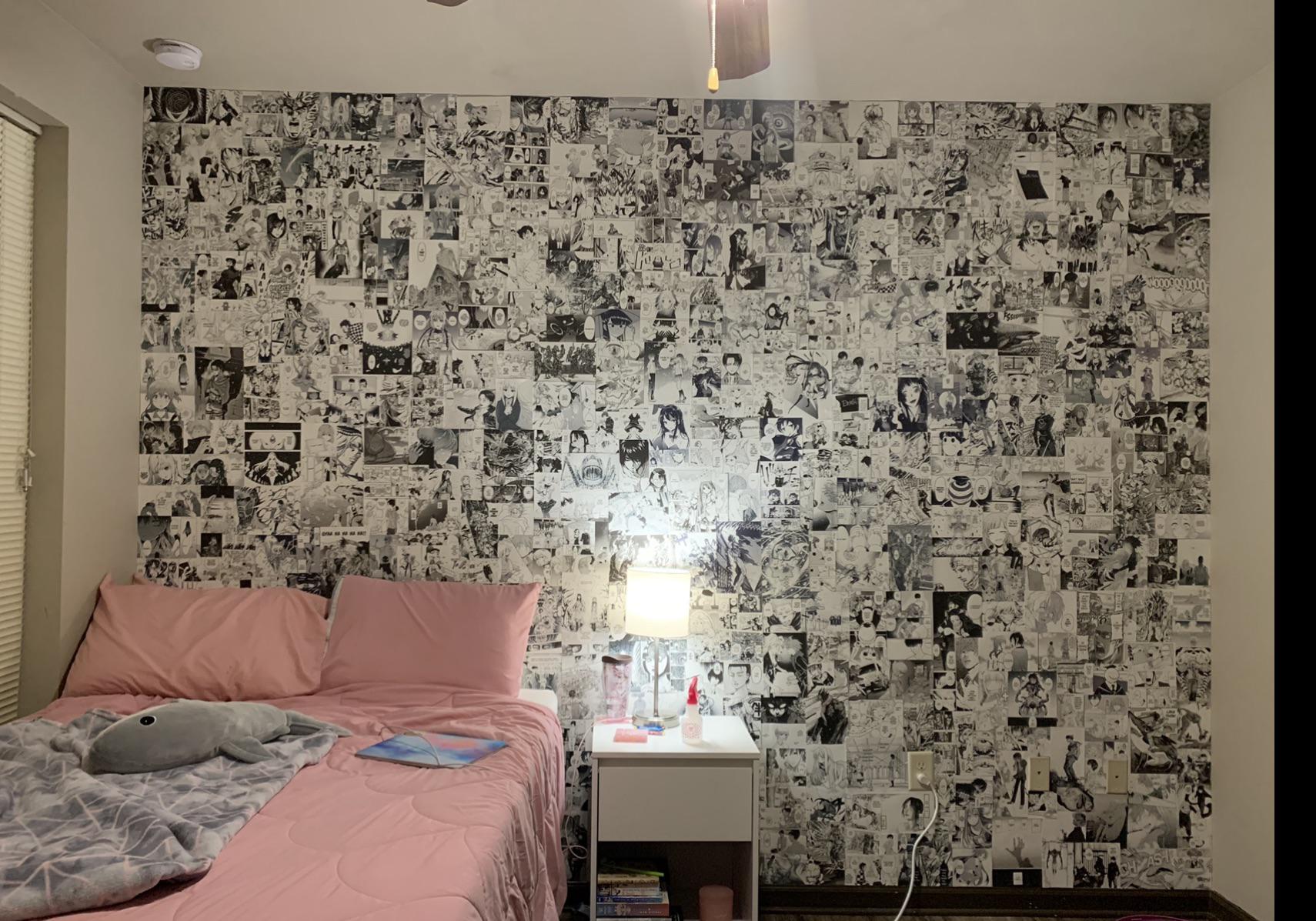 After 3 months, I finished my manga wall! r/manga