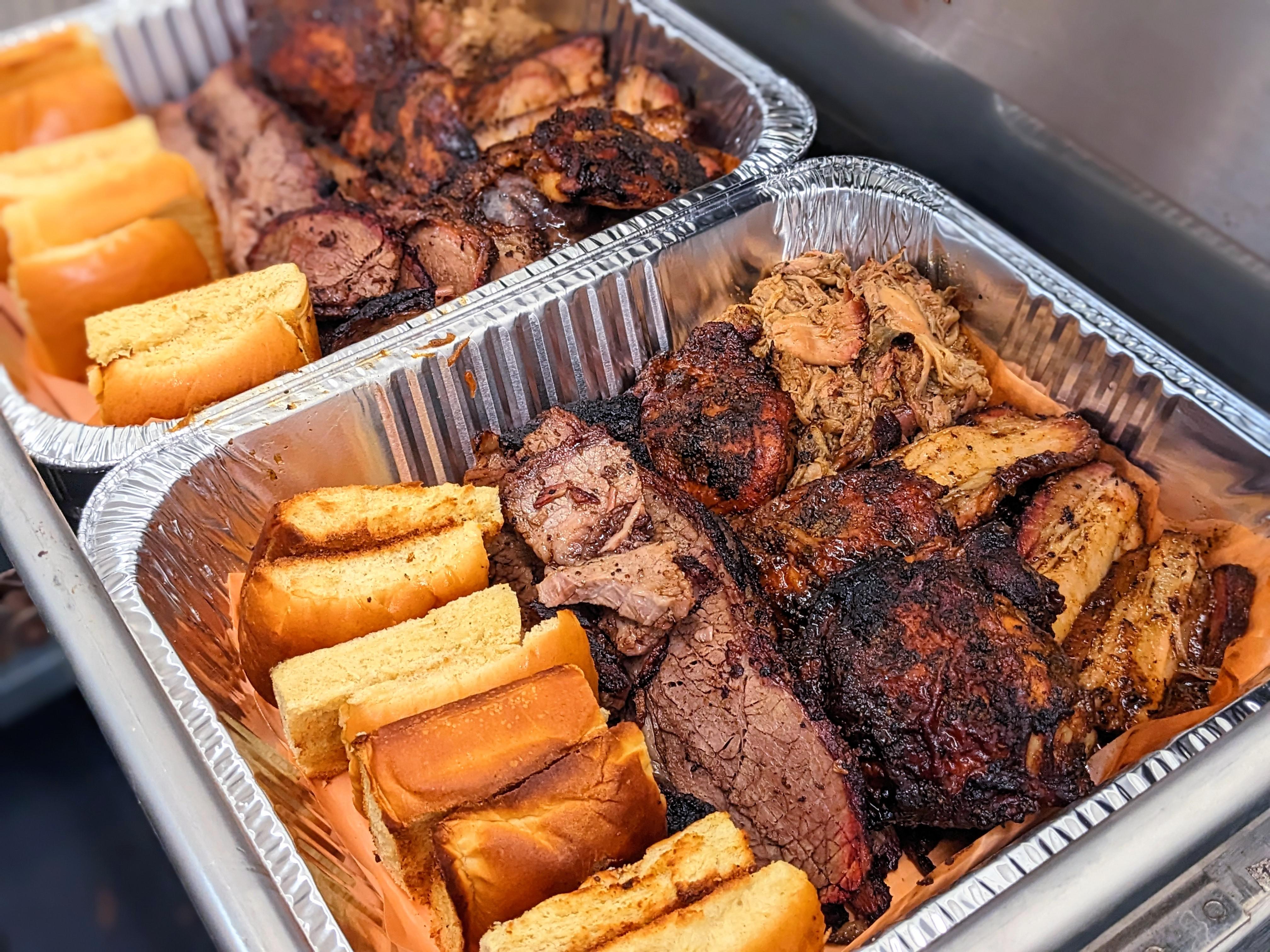BBQ platters going out. also comes with sides r/BBQ