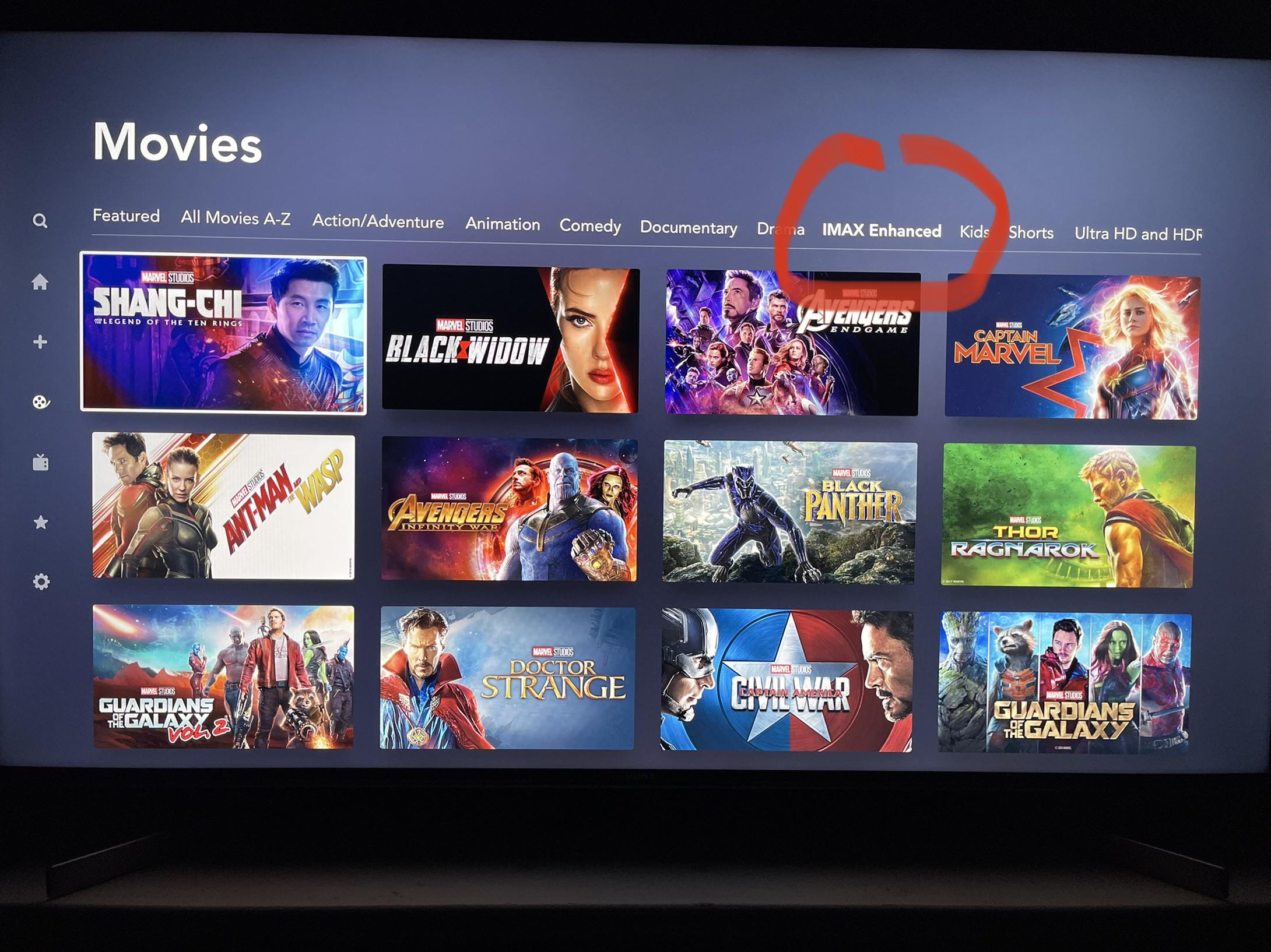 This feature is long overdue. Disney+ is leading the way with limited