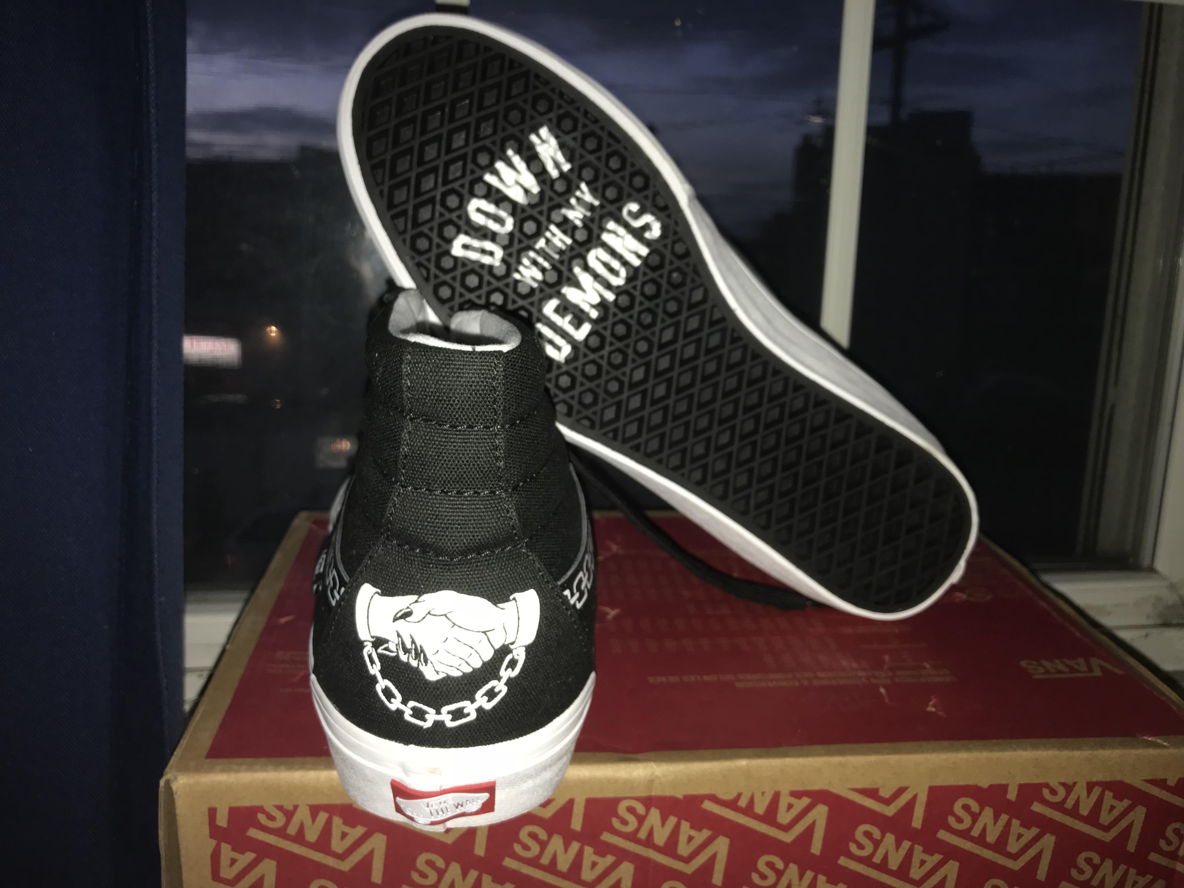 Vans Sk8Hi’ x Sketchy Tank from Black Friday r/Vans