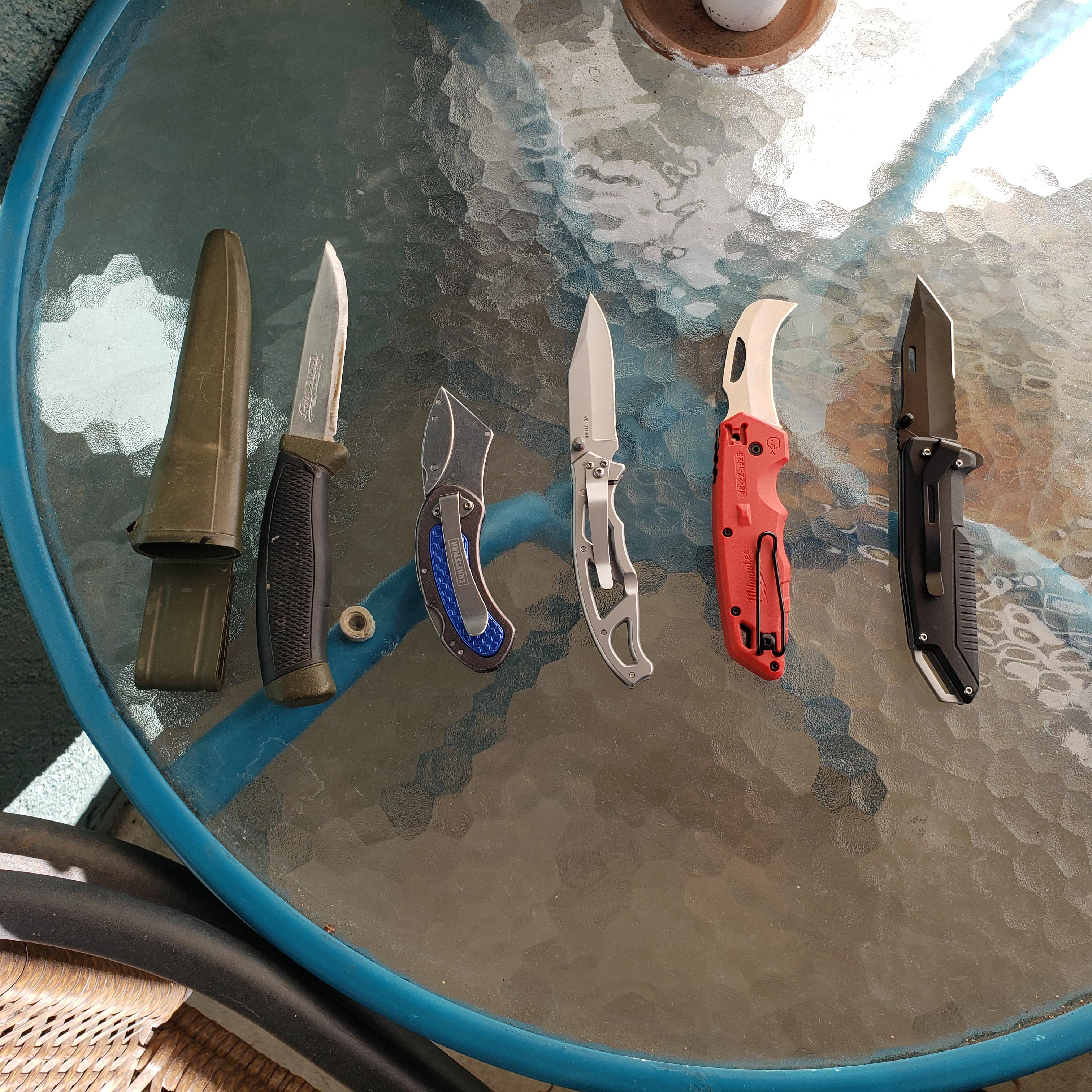 Some budget knife options if you're starting out. Some of the hardest