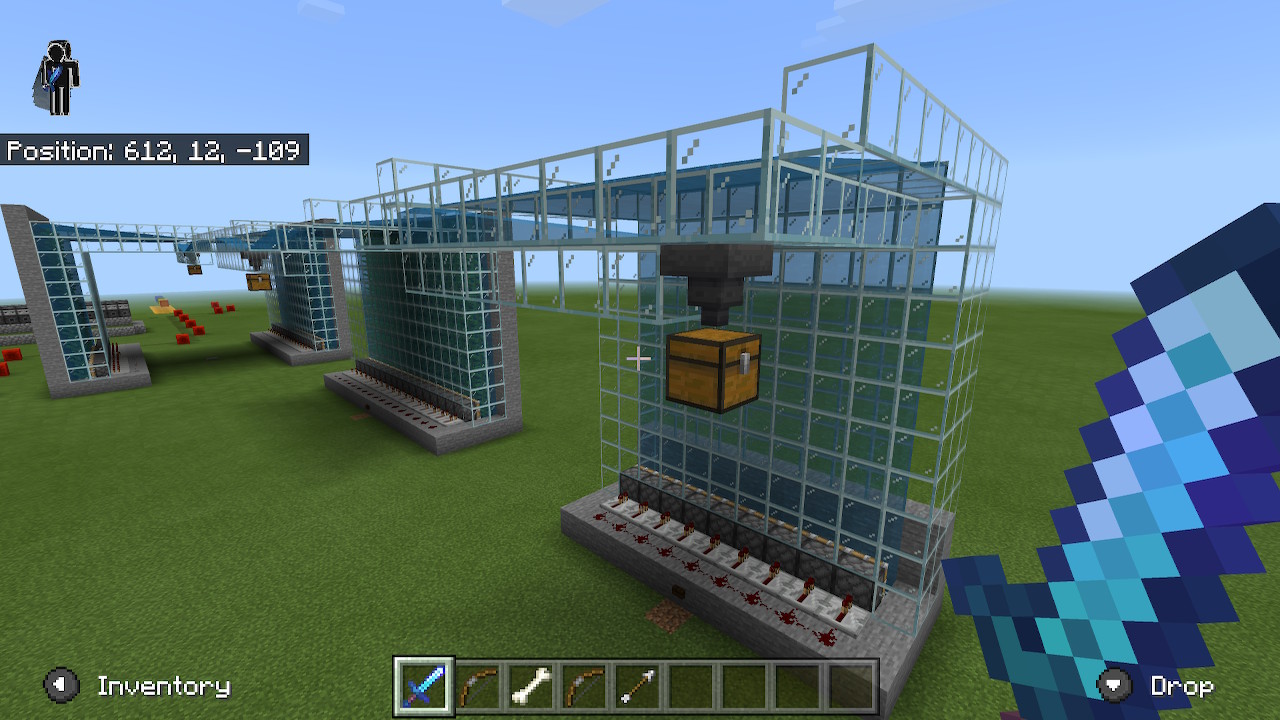 So this is basically how my kelp farm looks in my survival, the first