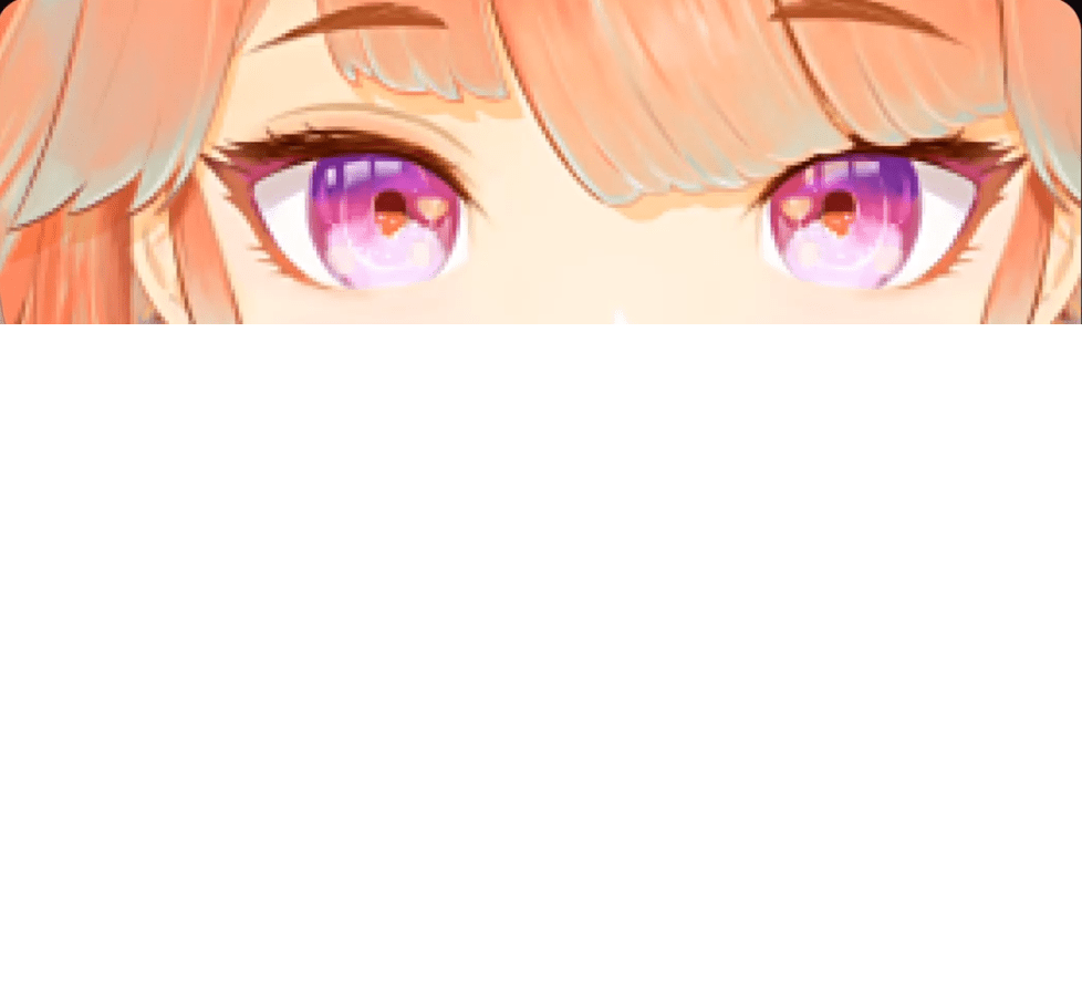 Today we learned with Mori, that Kiara has skulls in her eyes. What