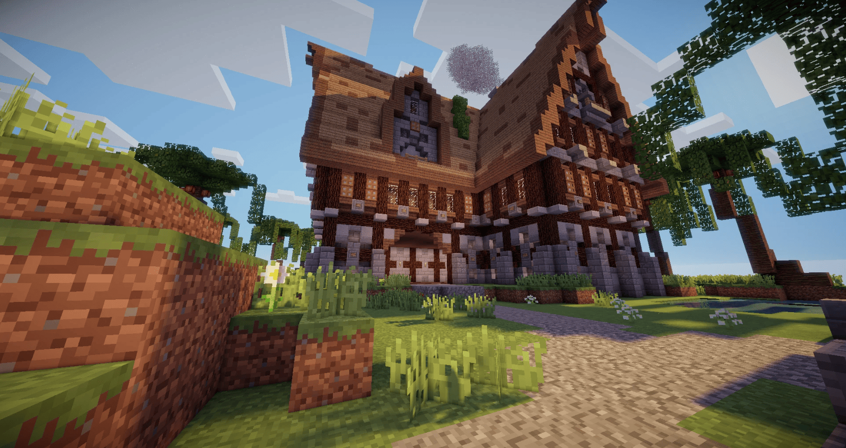 Medieval village house Minecraft