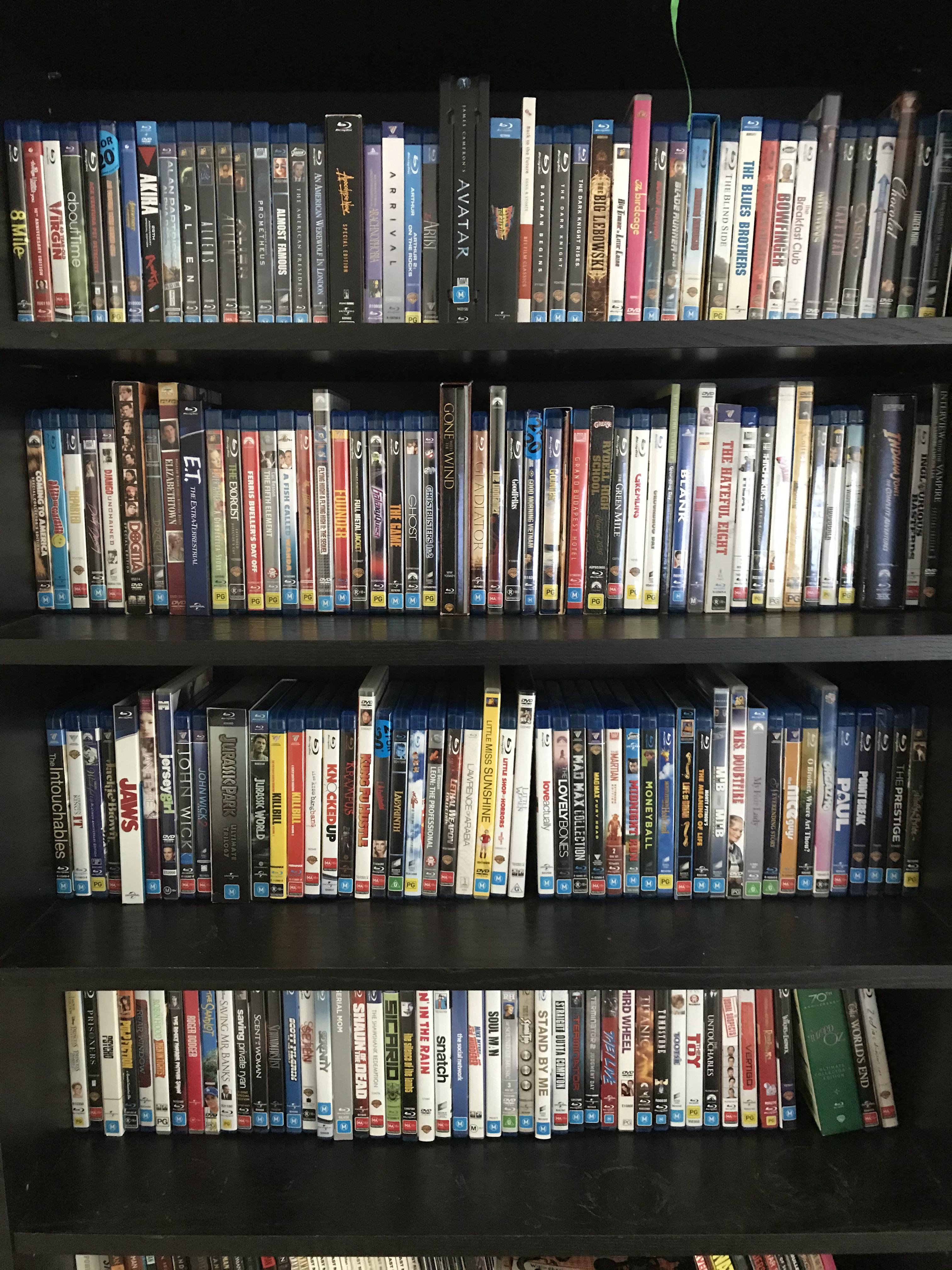 I had to sell 3/4 of my collection a few years ago. I’m starting to rebuild. r/dvdcollection