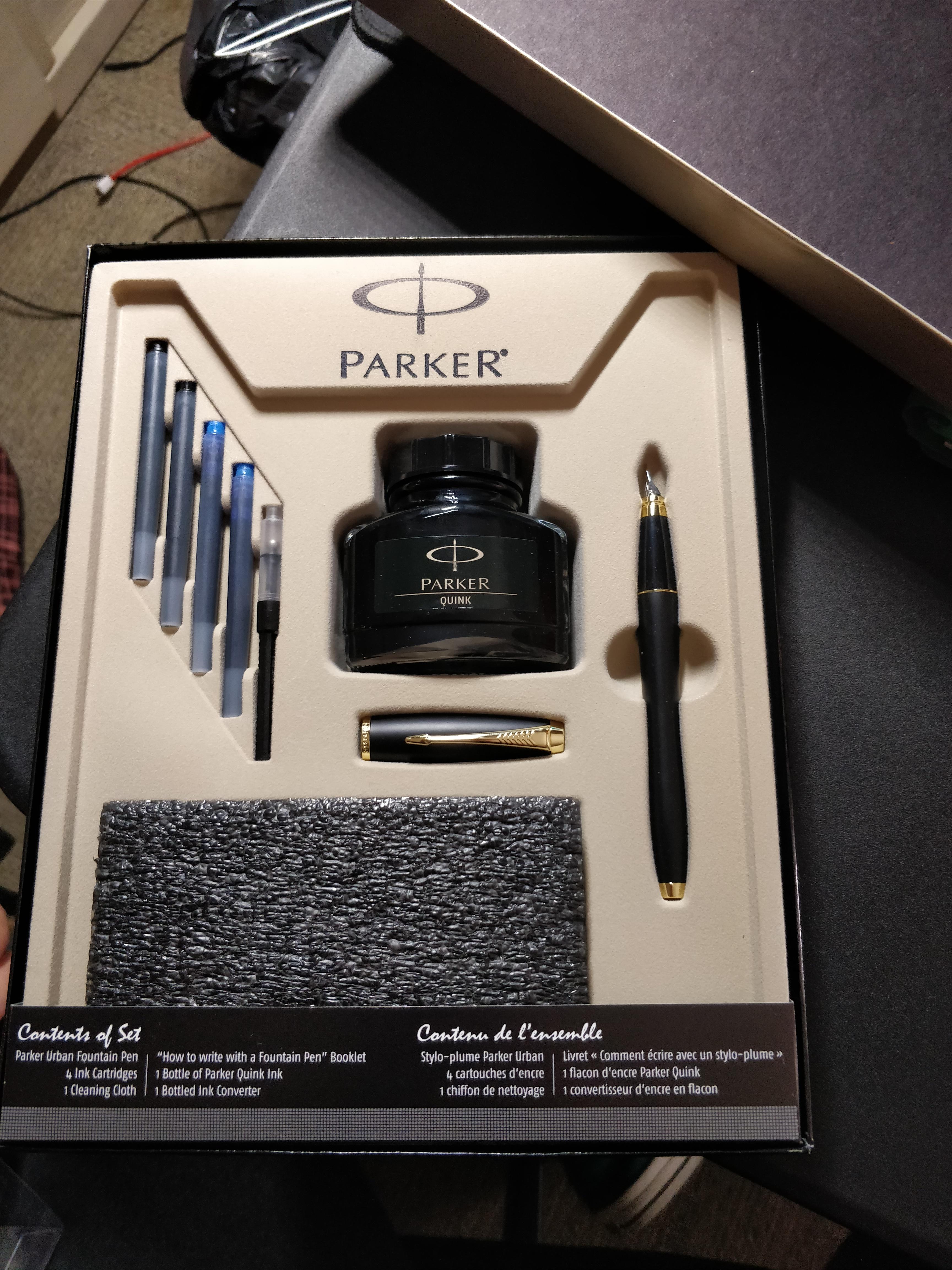 Just came in Parker urban set r/fountainpens