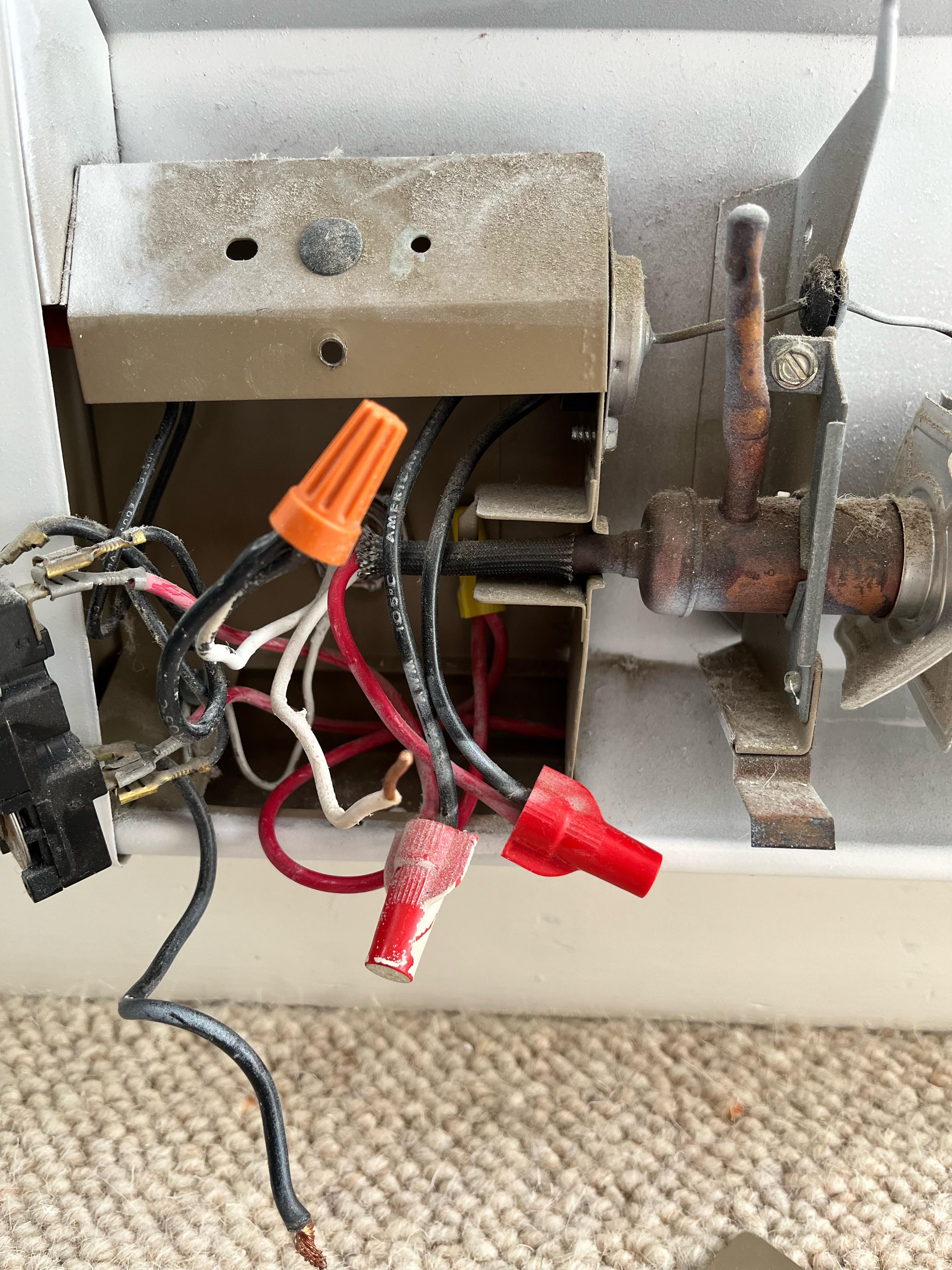 Mysa wiring to cadet base board heater : r/thermostats