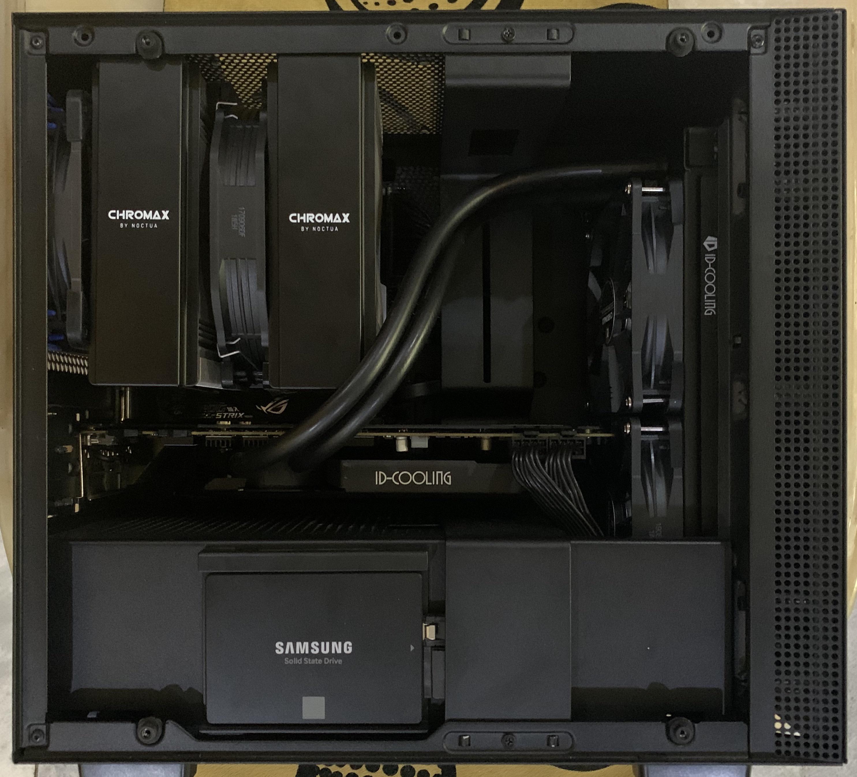 (Updated) Matte black Ryzen build r/Amd