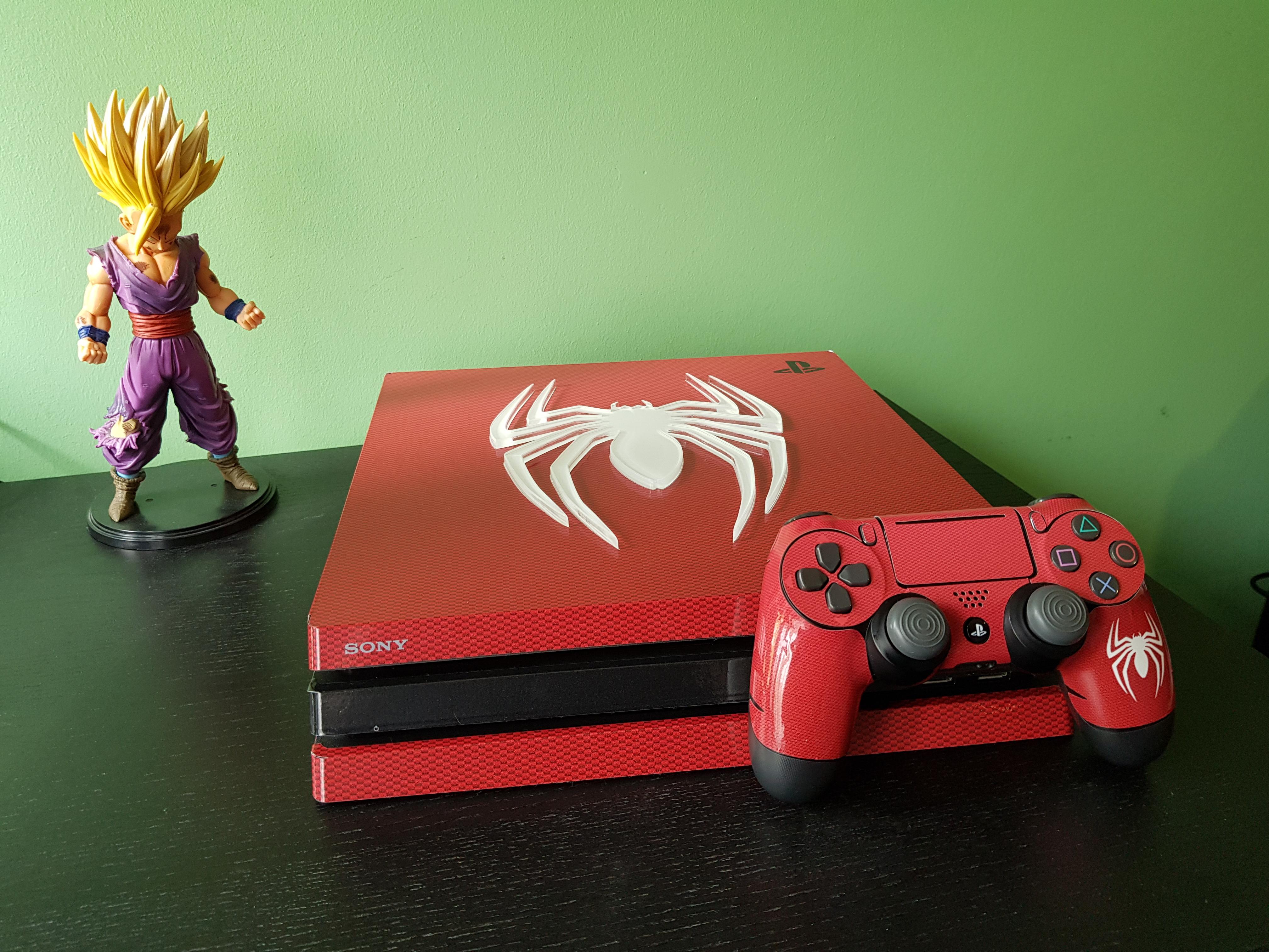 My Ps4 Pro Spiderman 3D Skin r/SpidermanPS4