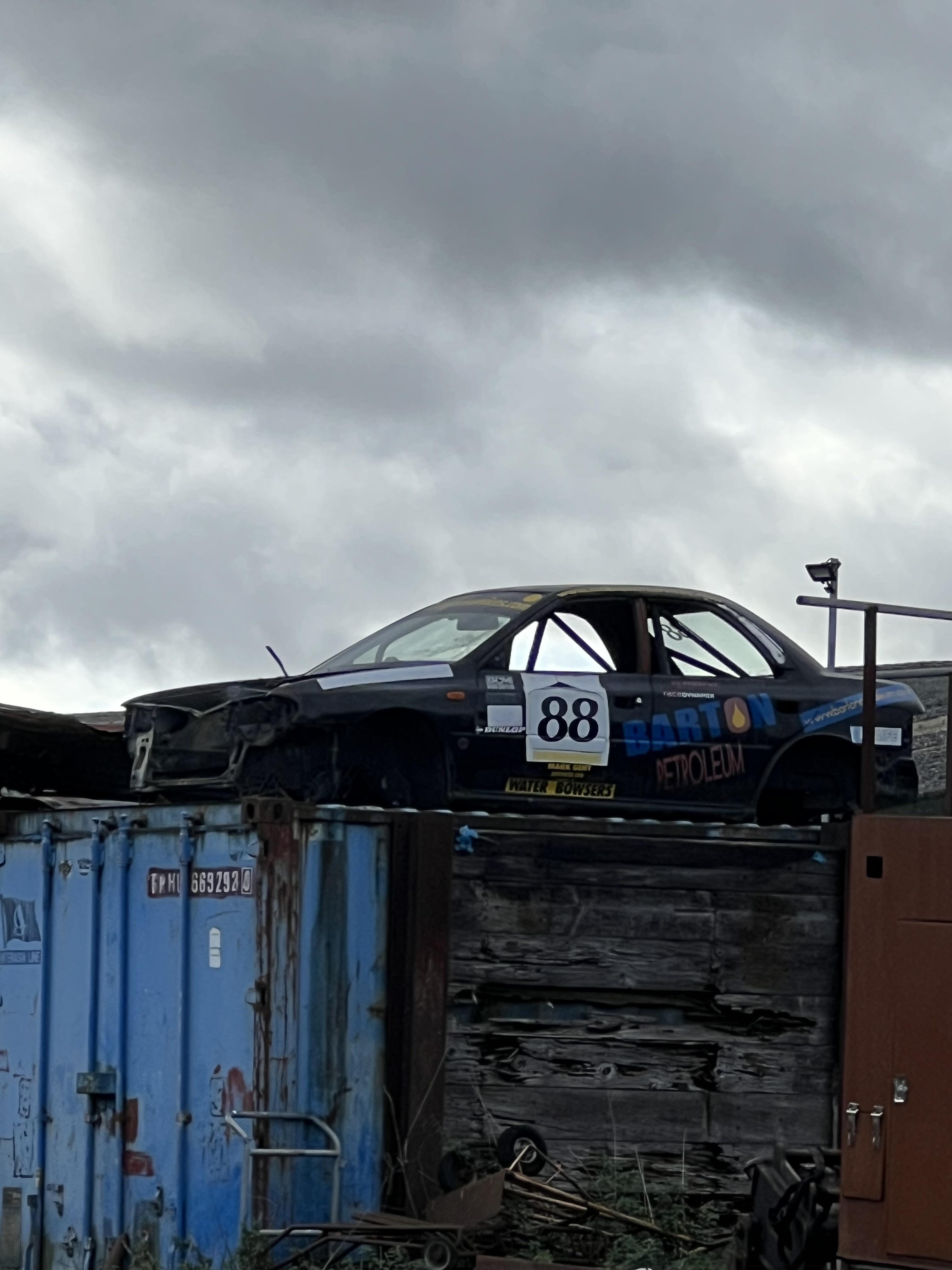 Found in a farmyard, and old endurance car maybe? r/namethatcar