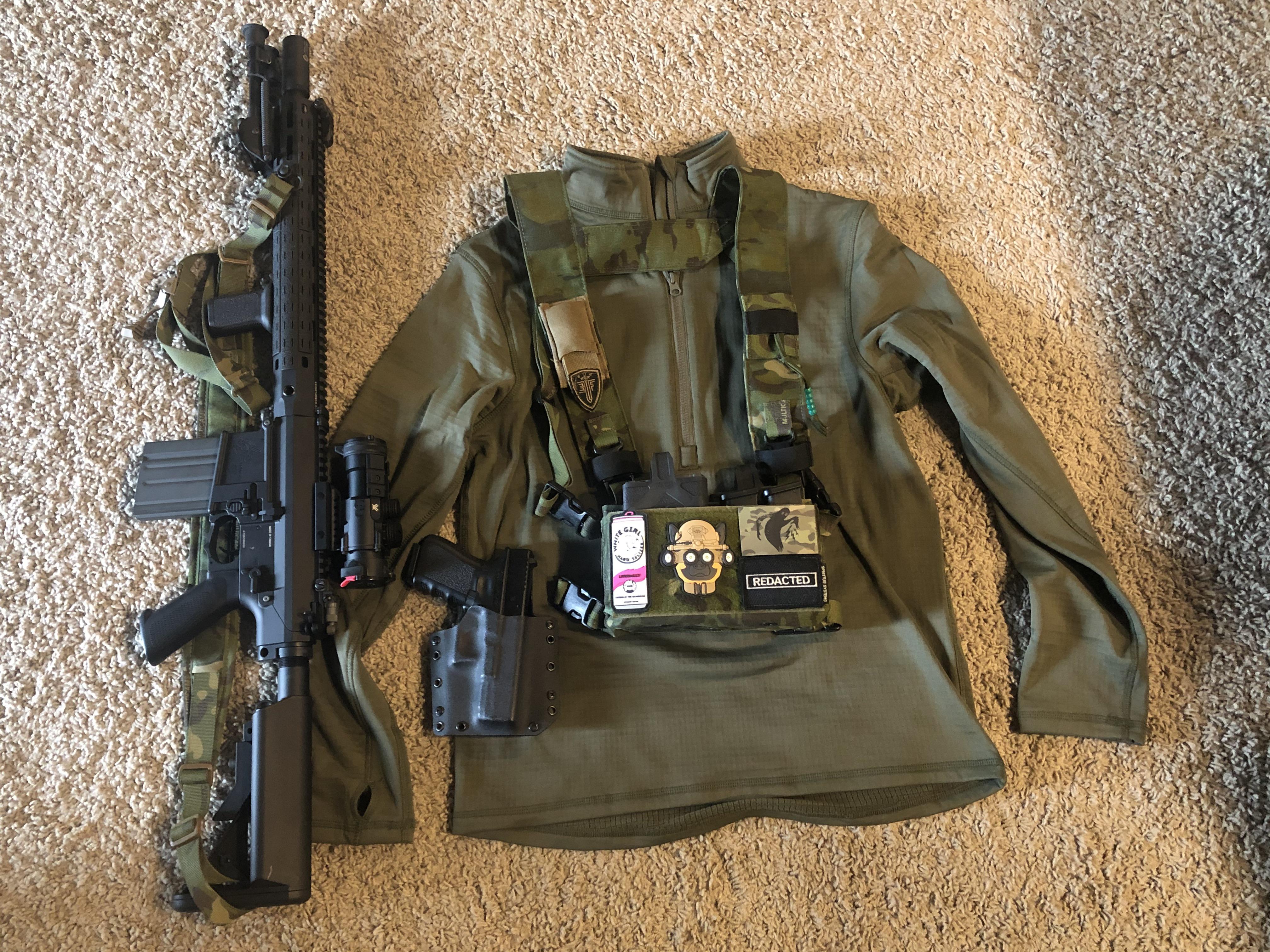 My new DMR loadout r/airsoft