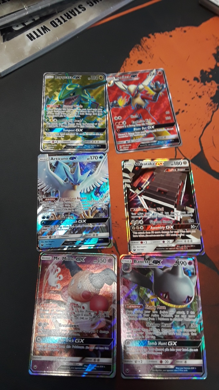 Finally was able to afford a CST Booster Box. My pulls. PokemonTCG