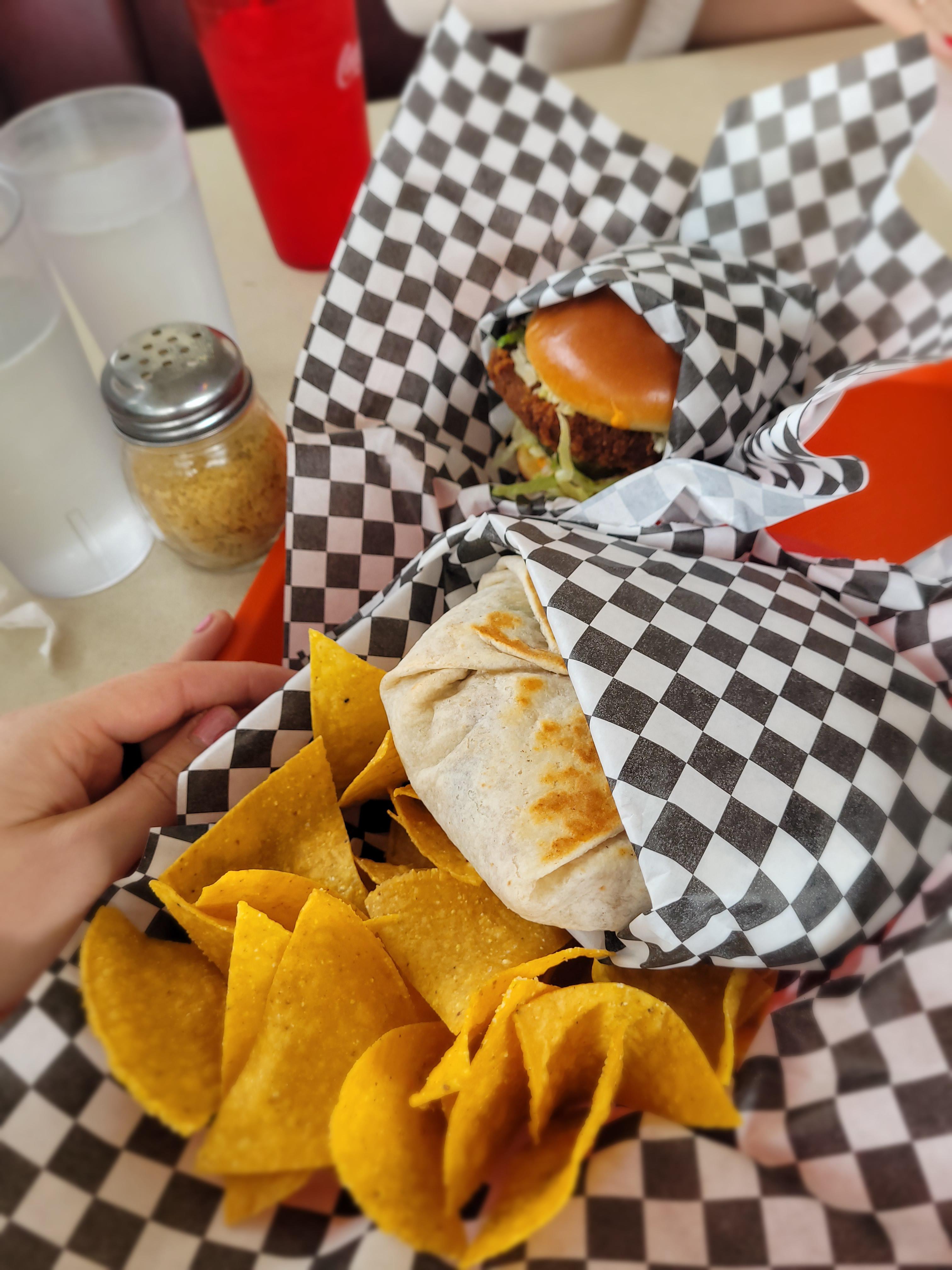 The restaurant "Vegan Junk Food" in Portland is AWESOME!! Every table has a nooch shaker! 😍😋 r