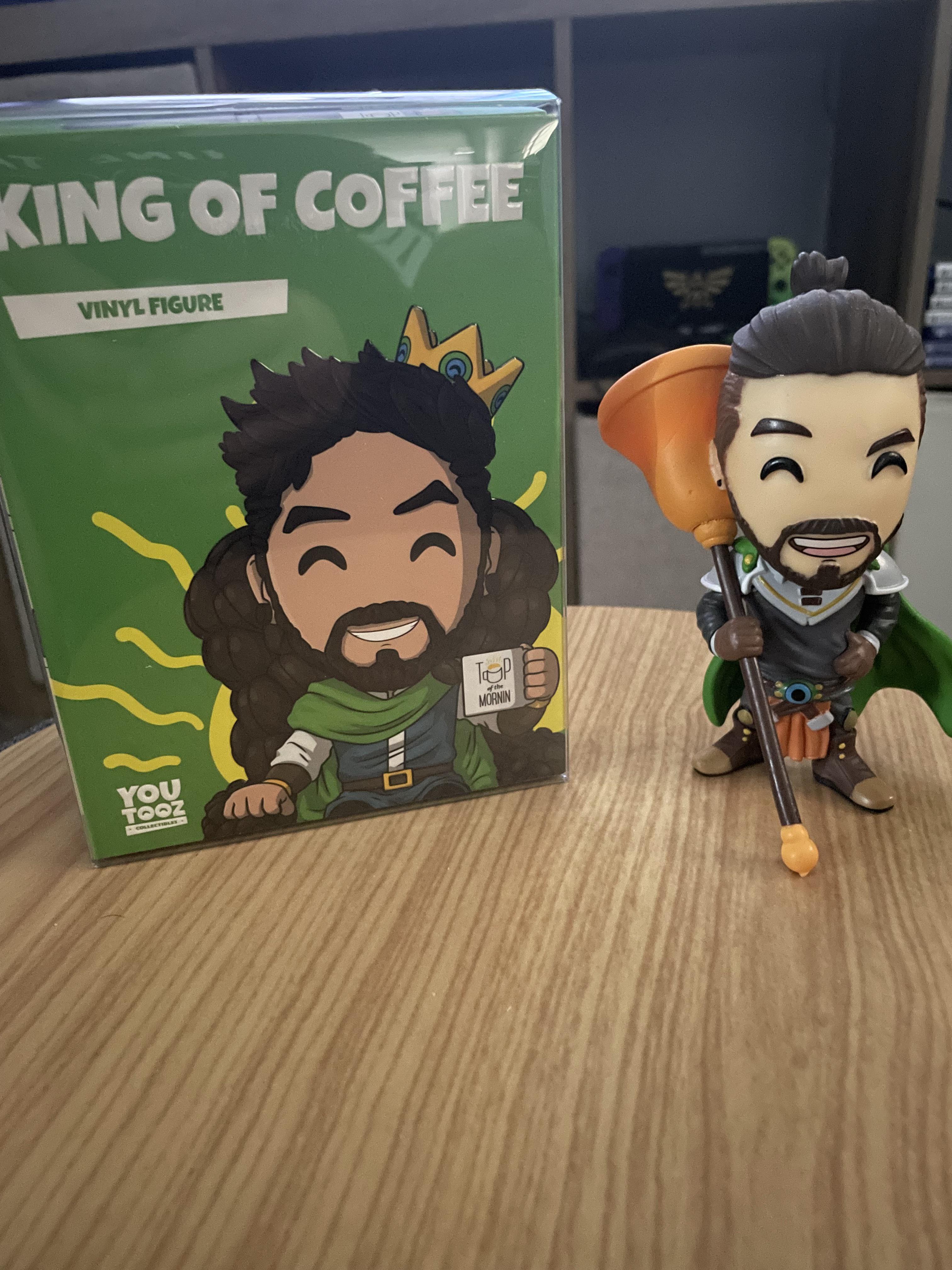 Just got the King of Coffee youtooz really good packaging for it. r