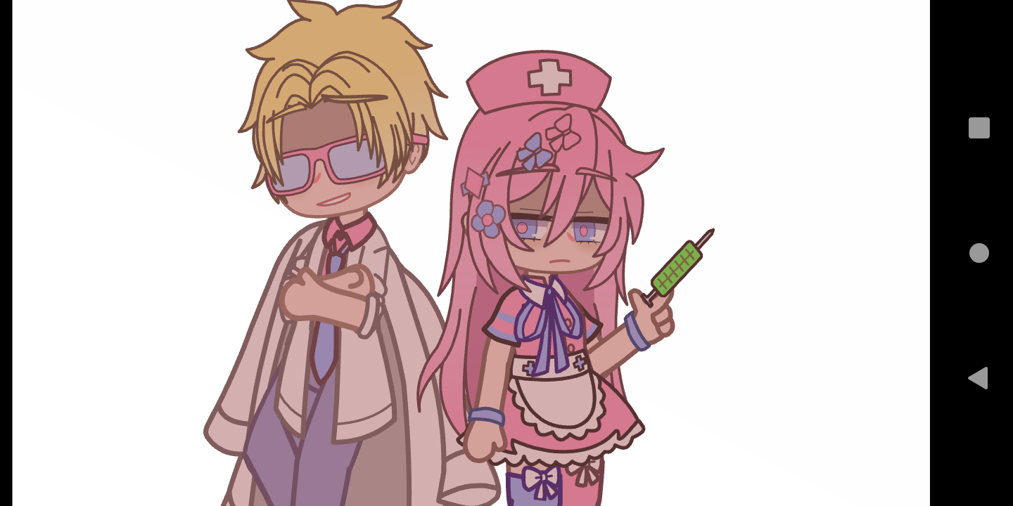 Bianca Abercrombie and Doctor Albright from Clinic of Horrors from