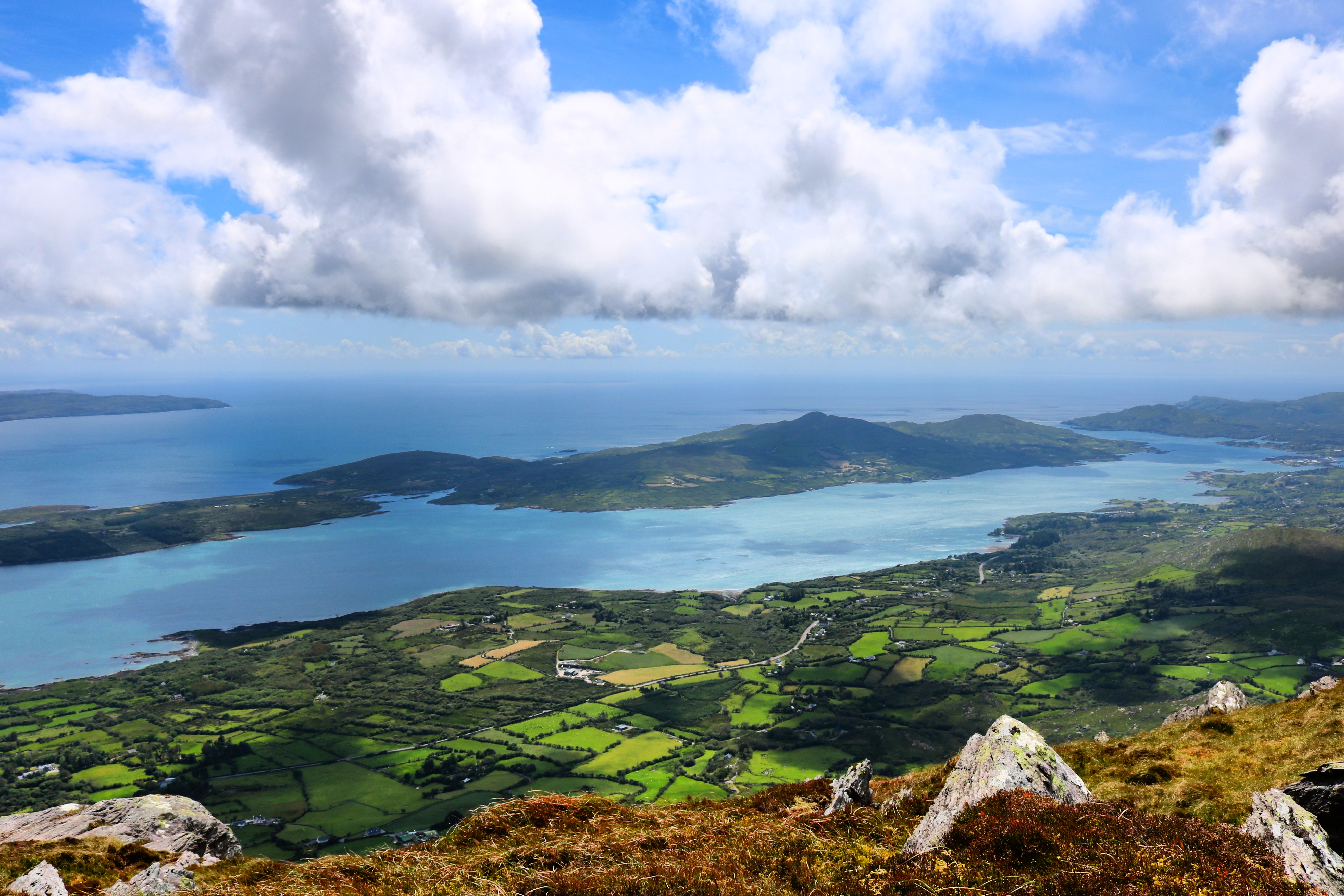 Bear Island/Beara Peninsula from Hungry Hill. r/ireland