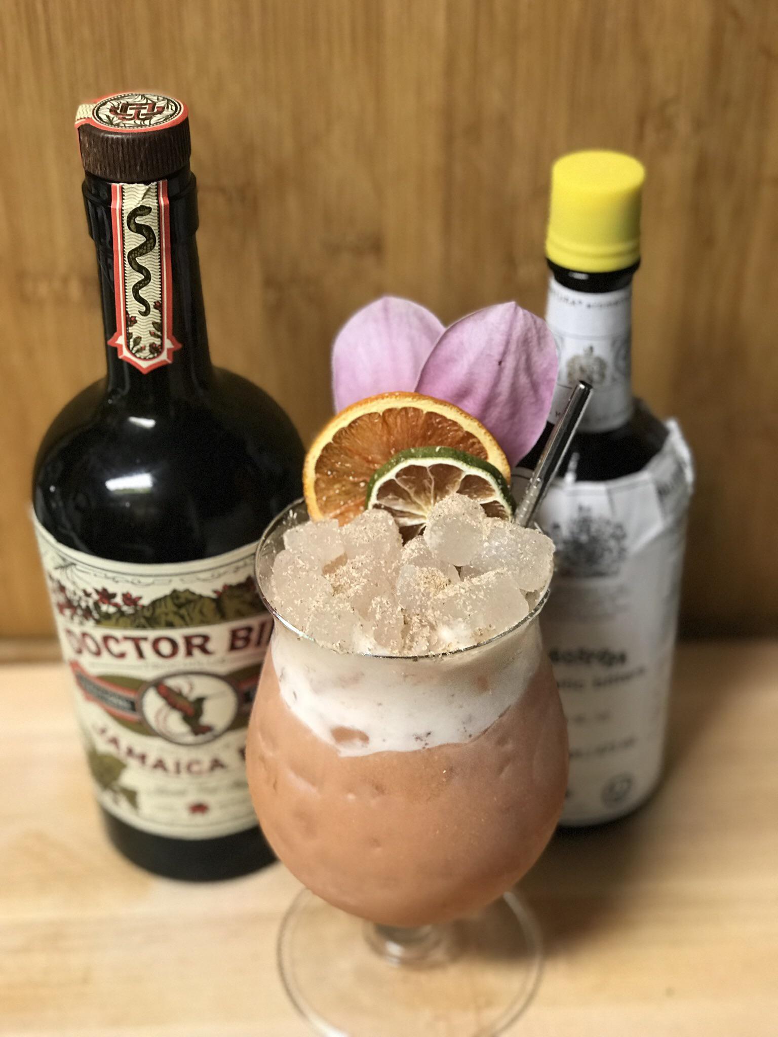 AngosturaColada!!! Amazing piña colada riff made with equal parts