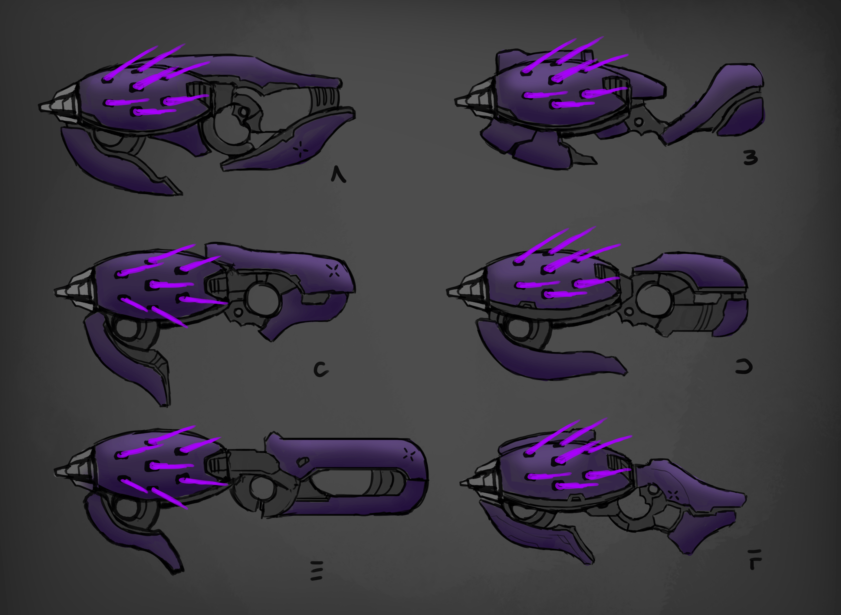 Needle Breacher New Weapon Concept r/halo