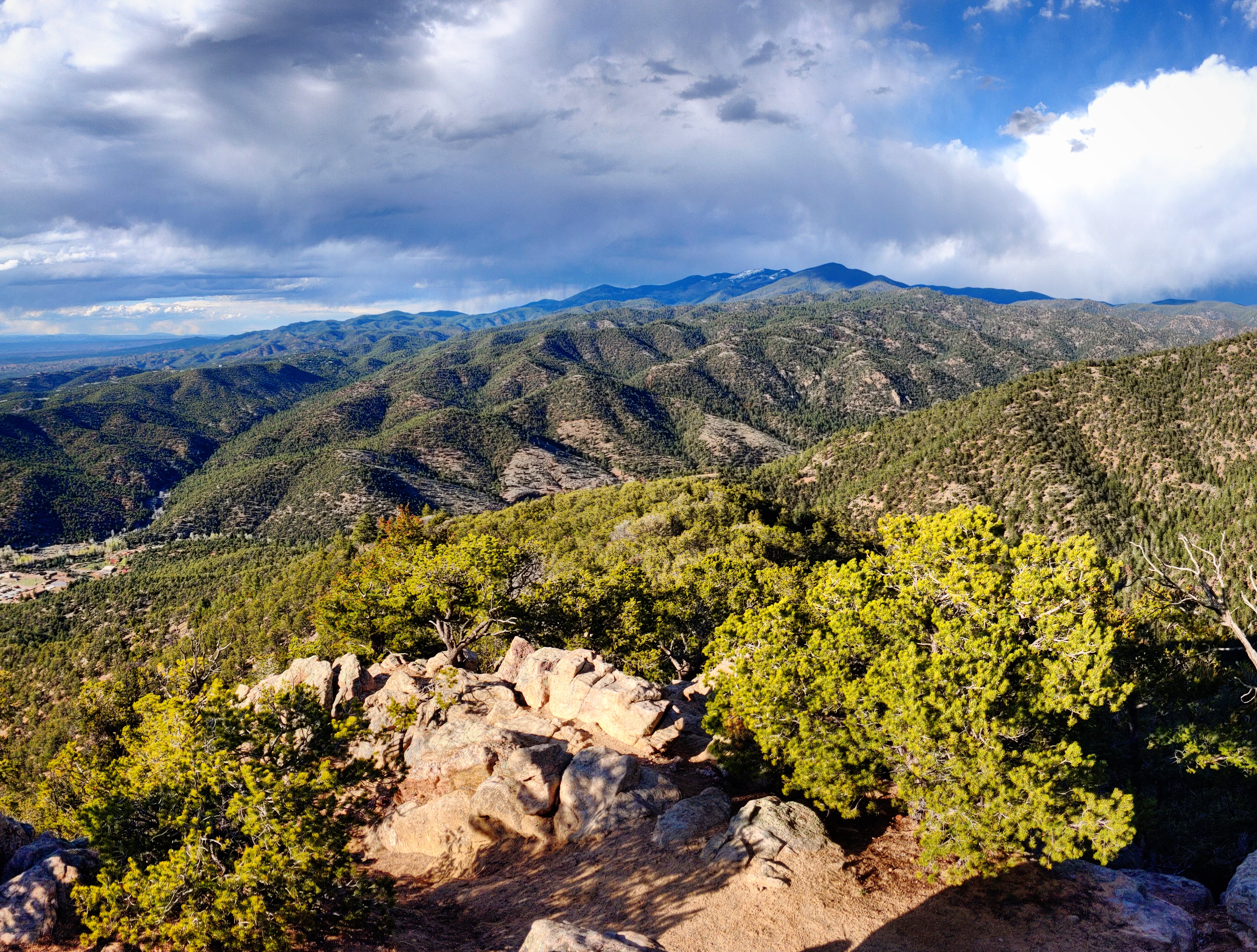 Hiking in the foothills of the Sangre De Cristo mountains. Dale Ball